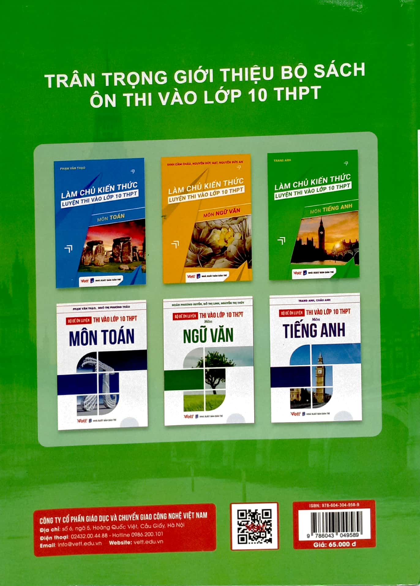 làm chủ kiến thức luyện thi vào lớp 10 thpt - môn tiếng anh - Ảnh 6