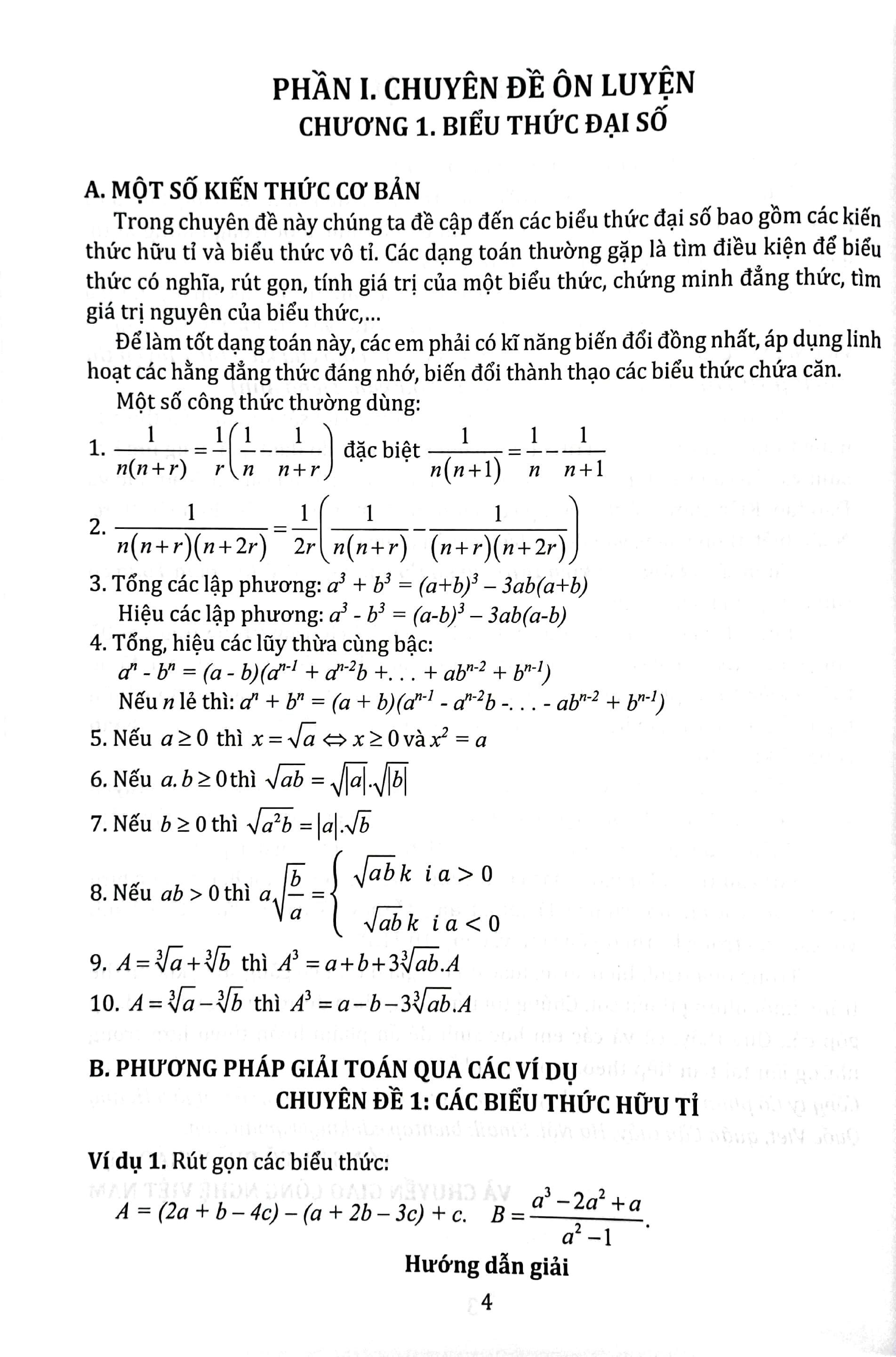 làm chủ kiến thức luyện thi vào lớp 10 thpt - môn toán - Ảnh 4