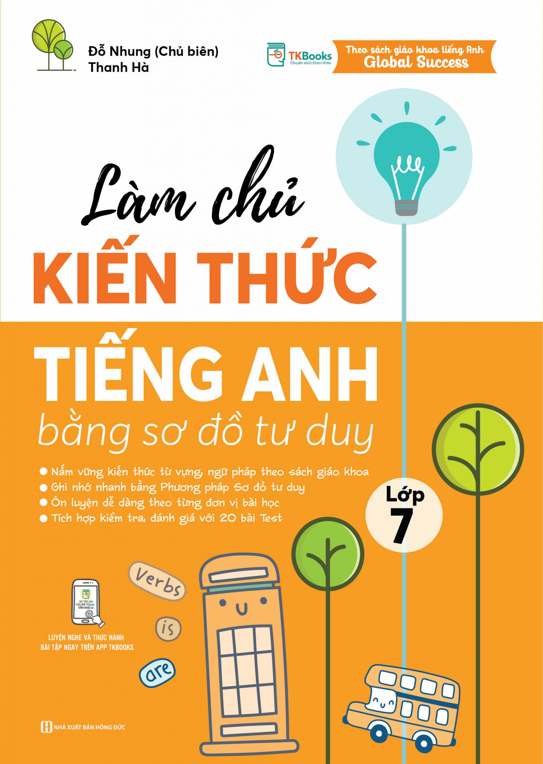 làm chủ kiến thức tiếng anh bằng sơ đồ tư duy lớp 7 - Ảnh 2