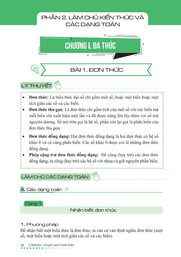 làm chủ kiến thức toán bằng sơ đồ tư duy lớp 8 - tập 1 - Ảnh 7