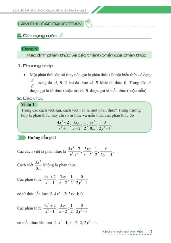 làm chủ kiến thức toán bằng sơ đồ tư duy lớp 8 - tập 2 - Ảnh 8