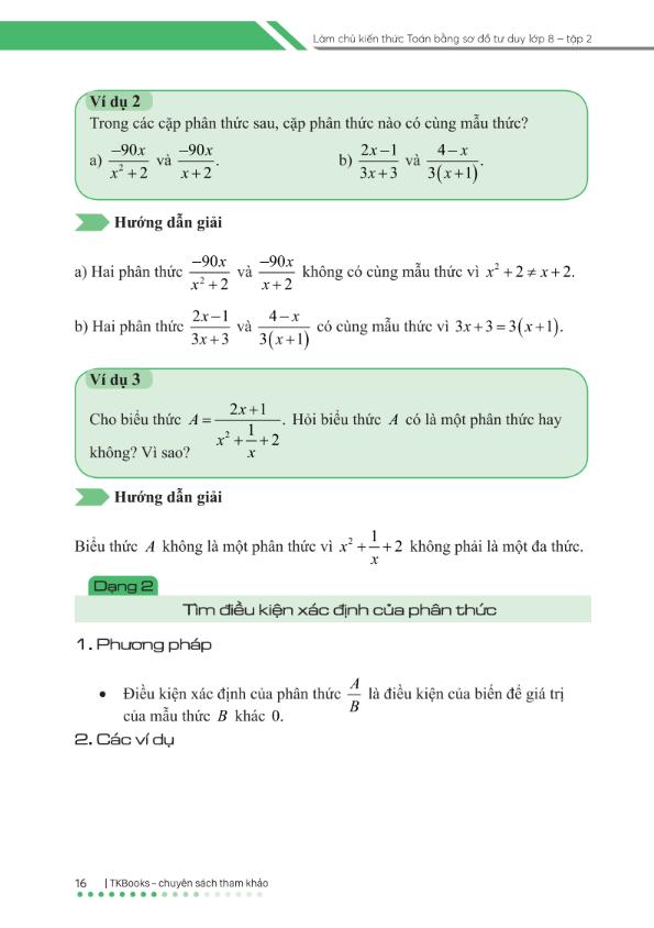 làm chủ kiến thức toán bằng sơ đồ tư duy lớp 8 - tập 2 - Ảnh 9