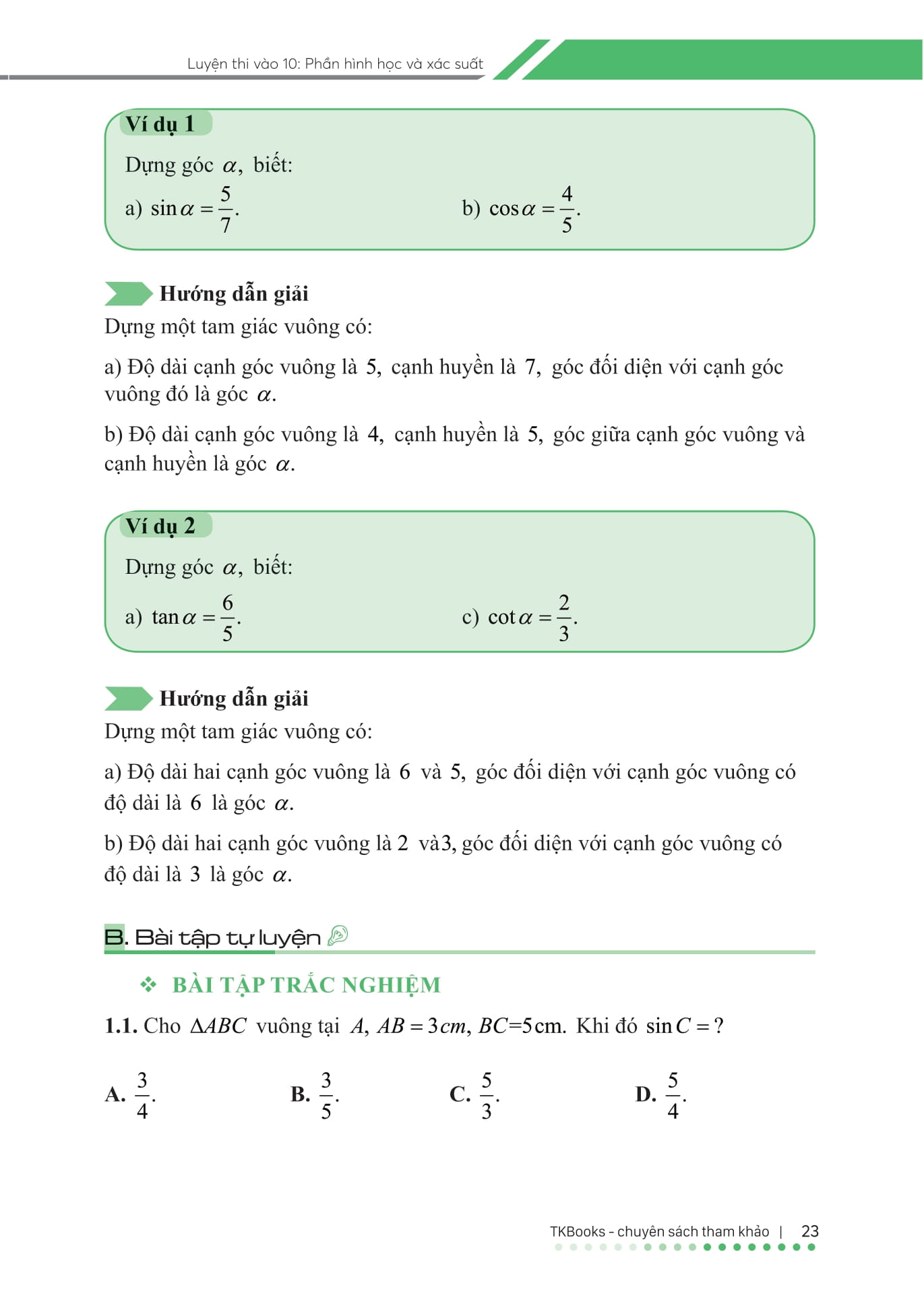 làm chủ kiến thức toán bằng sơ đồ tư duy lớp 9 - luyện thi vào 10 phần hình học và xác suất - Ảnh 14