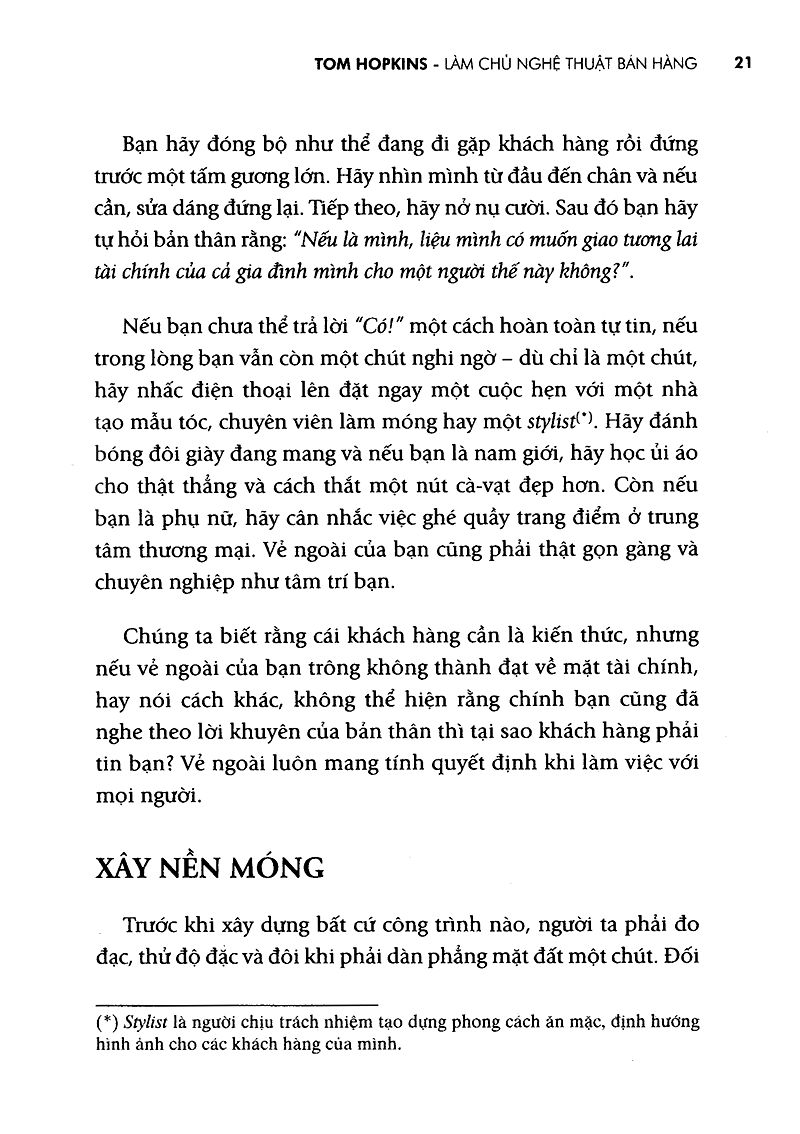 làm chủ nghệ thuật bán hàng (tái bản 2022) - Ảnh 13