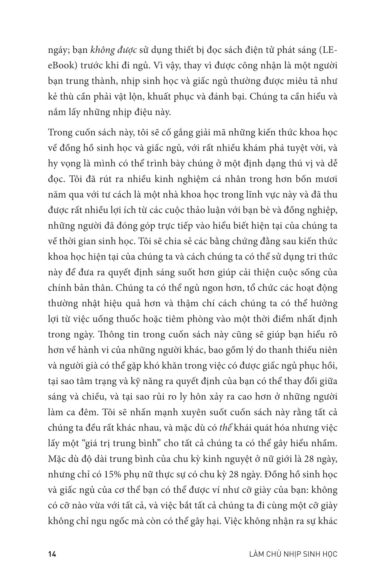 làm chủ nhịp sinh học - Ảnh 18