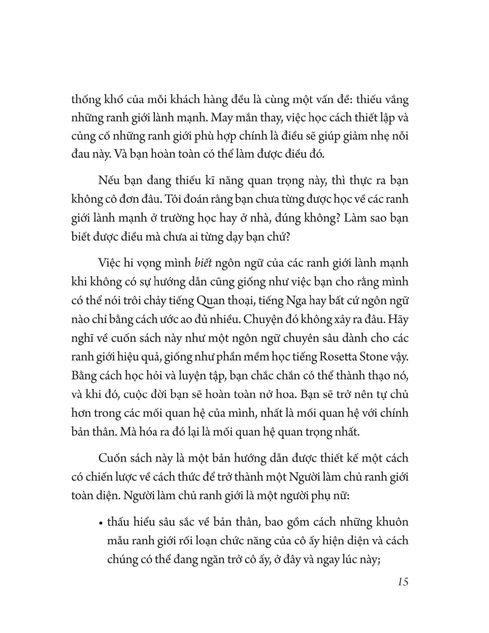 làm chủ ranh giới - dám nói thật, được nhìn nhận và sống đời tự do - Ảnh 15