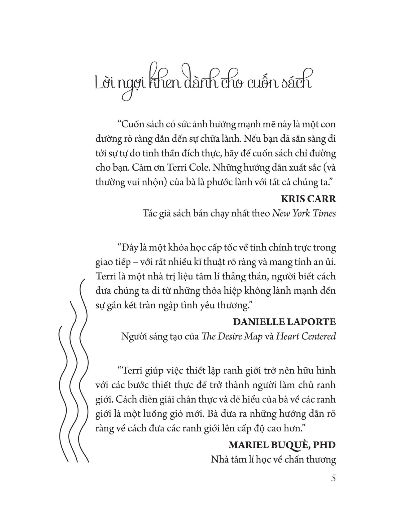 làm chủ ranh giới - dám nói thật, được nhìn nhận và sống đời tự do - Ảnh 6