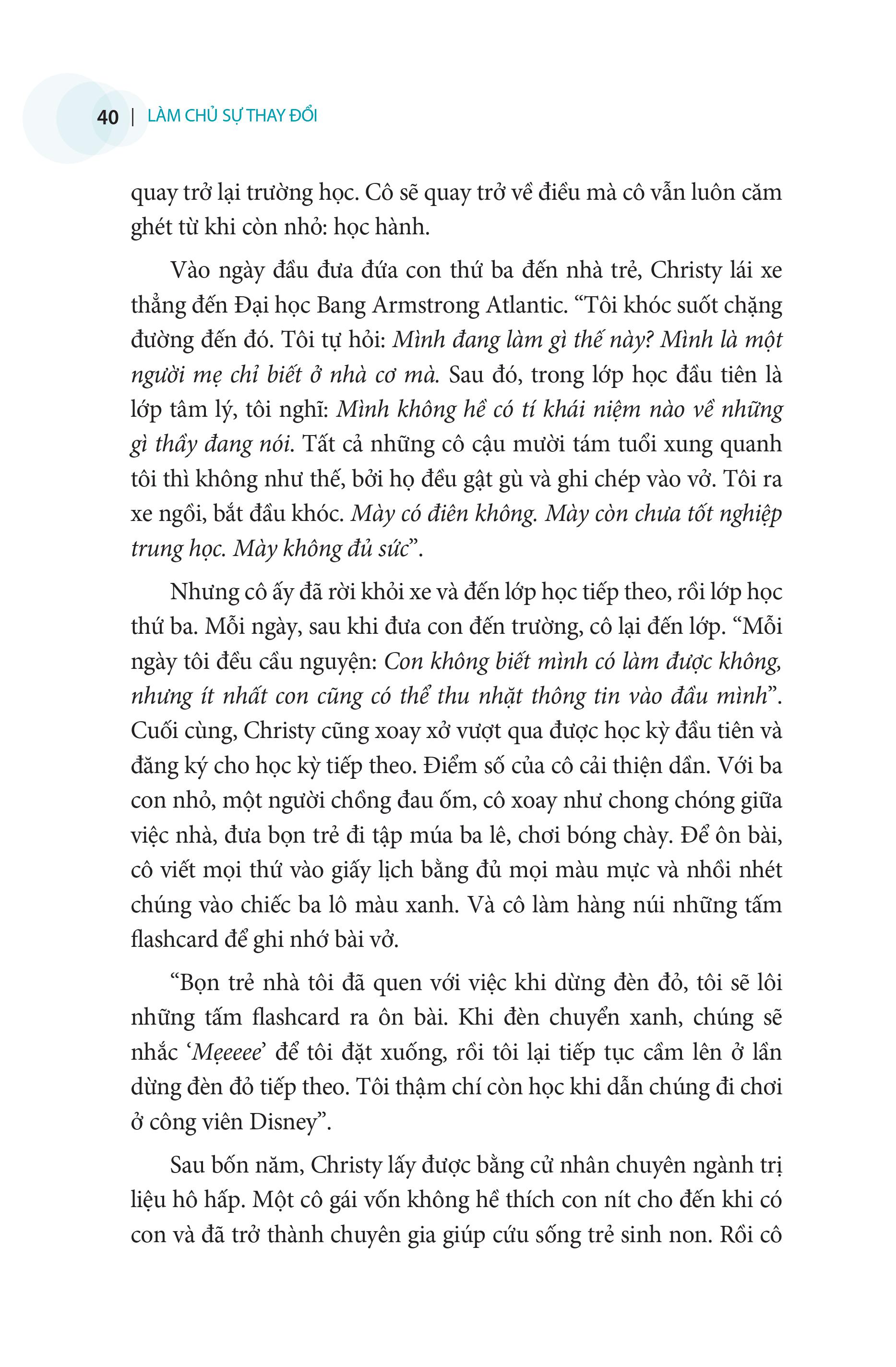 làm chủ sự thay đổi - vực dậy sau biến cố - Ảnh 7