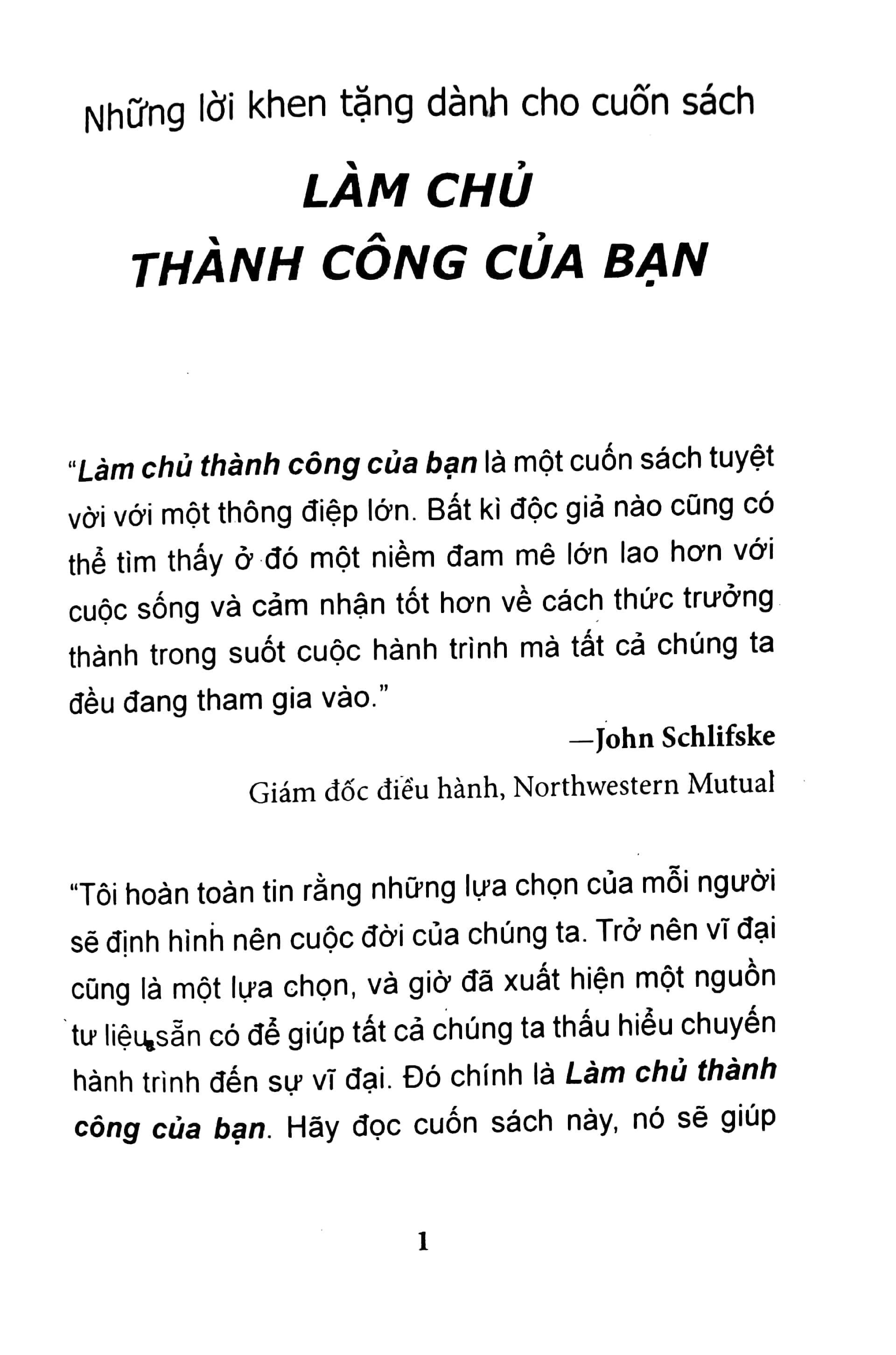 làm chủ thành công của bạn - Ảnh 2