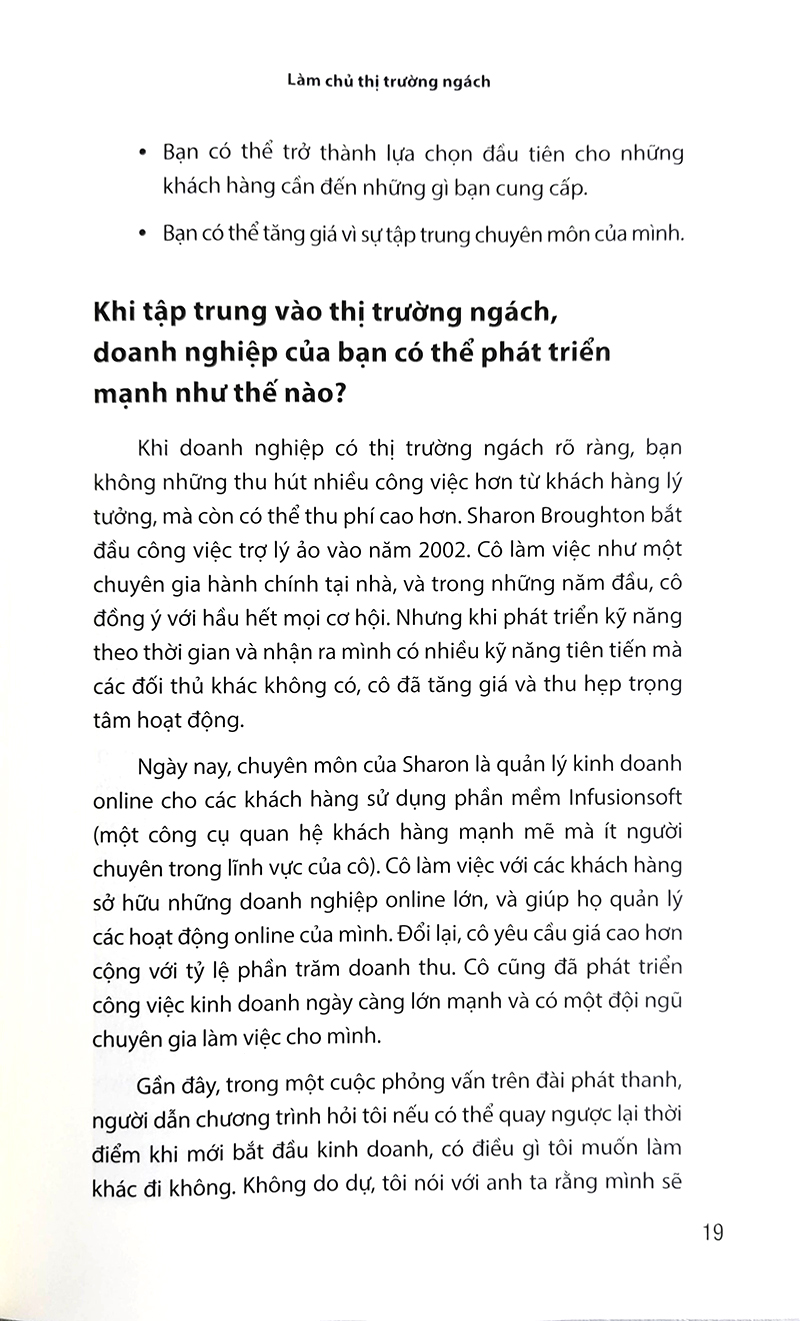 làm chủ thị trường ngách (tái bản 2024) - Ảnh 4