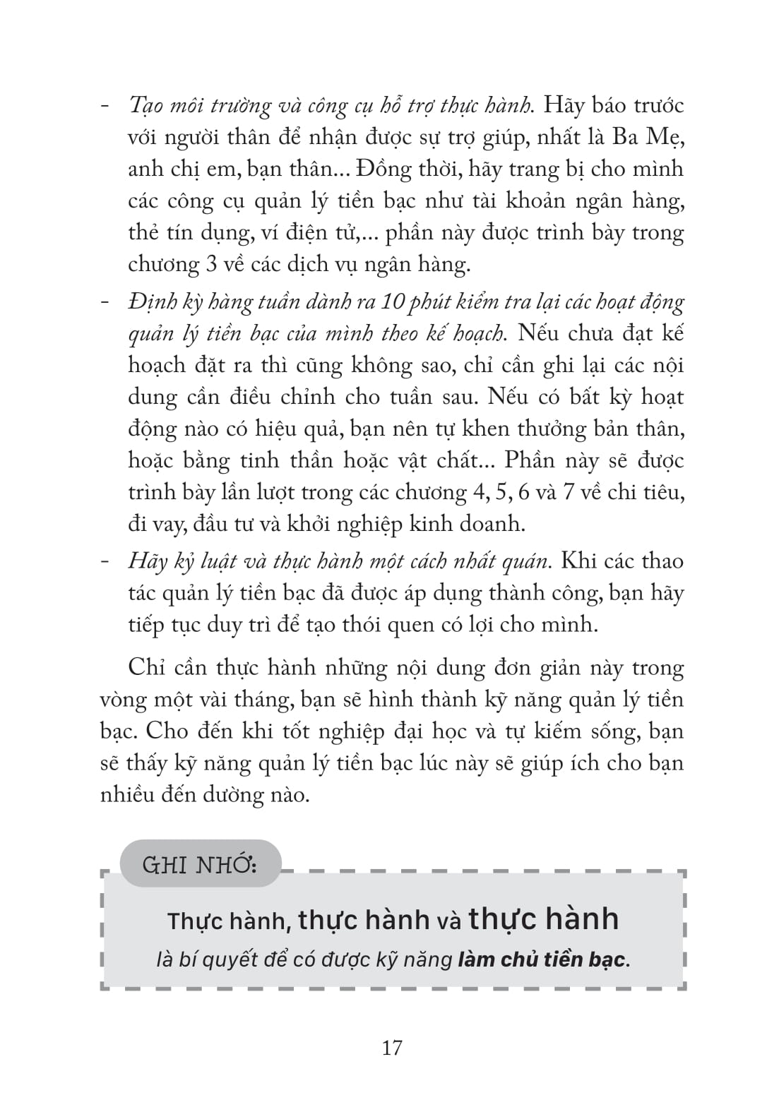 làm chủ tiền bạc từ khi còn đi học - Ảnh 13