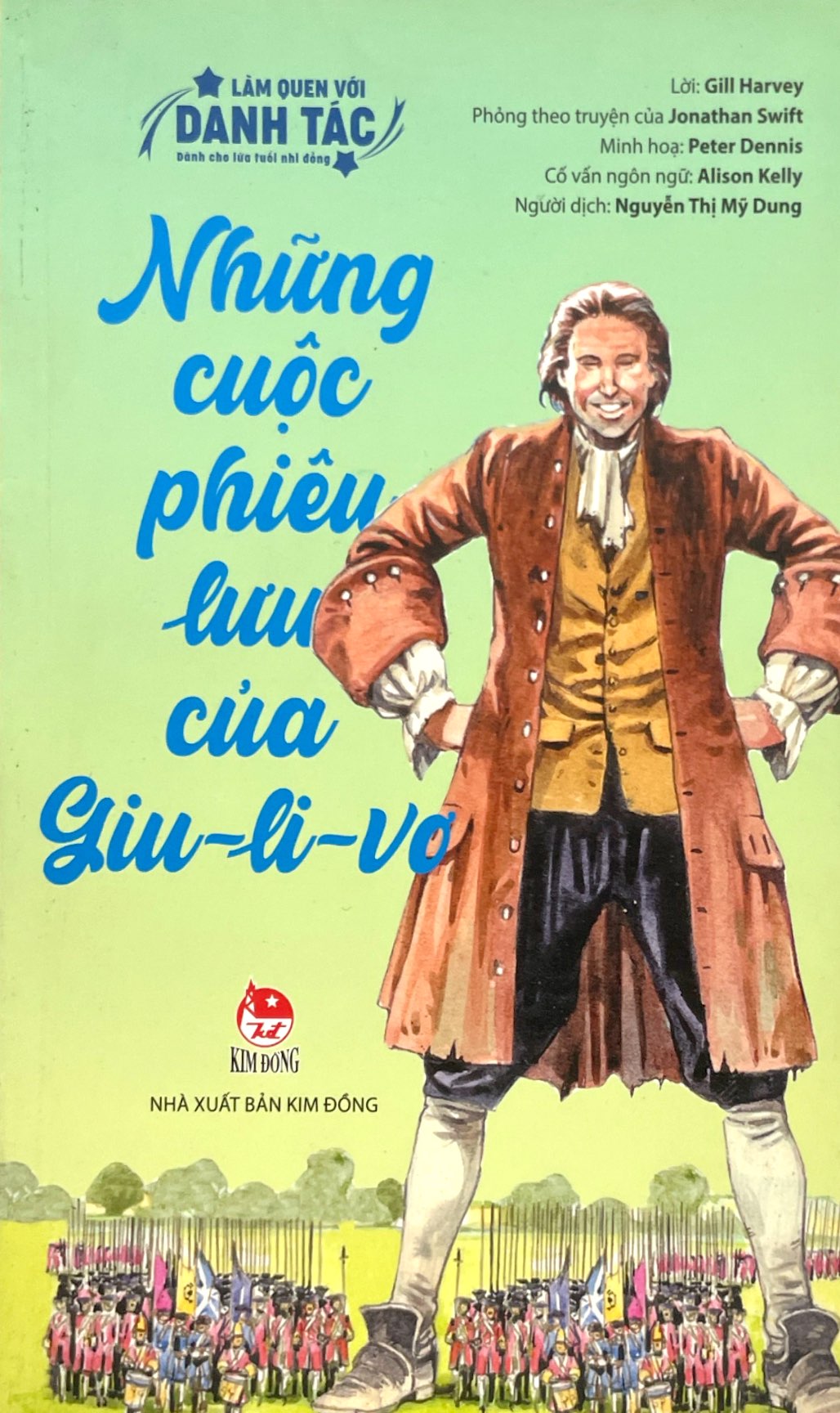 làm quen với danh tác - dành cho lứa tuổi nhi đồng - những cuộc phiêu lưu của giu-li-vơ (tái bản 2020) - Ảnh 2