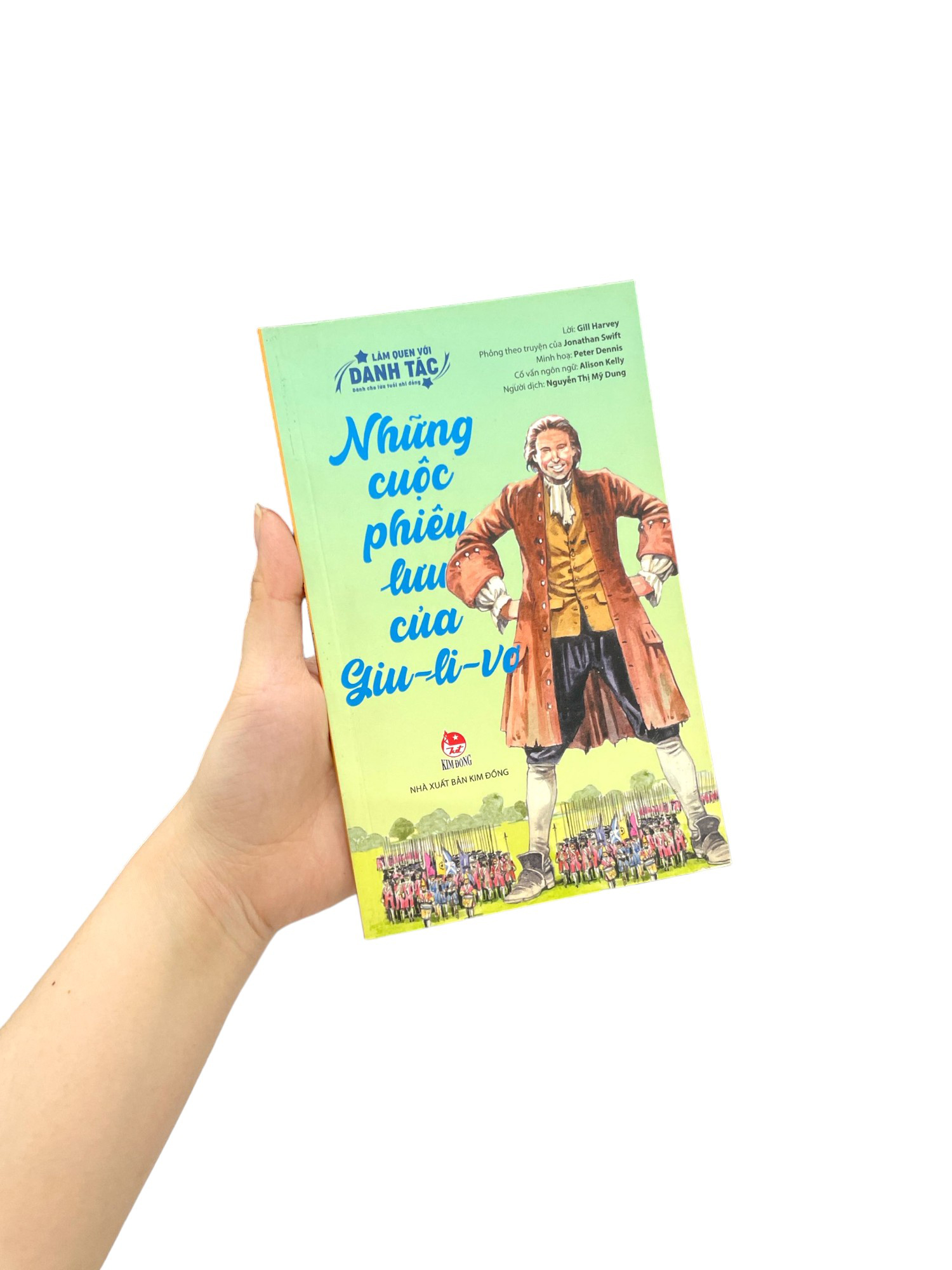 làm quen với danh tác - dành cho lứa tuổi nhi đồng - những cuộc phiêu lưu của giu-li-vơ (tái bản 2020) - Ảnh 8