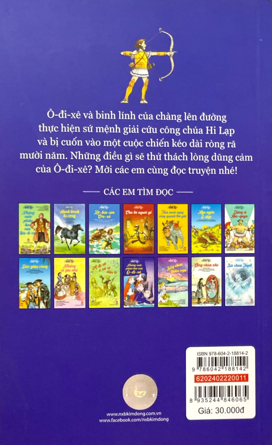 làm quen với danh tác - dành cho lứa tuổi nhi đồng - những cuộc phiêu lưu của ô-đi-xê (tái bản 2020) - Ảnh 7