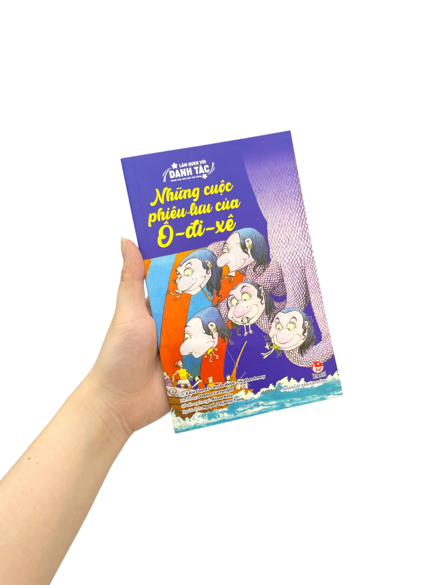 làm quen với danh tác - dành cho lứa tuổi nhi đồng - những cuộc phiêu lưu của ô-đi-xê (tái bản 2020) - Ảnh 8