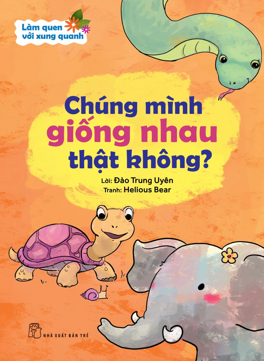 làm quen với xung quanh - chúng mình giống nhau thật không? - Ảnh 2