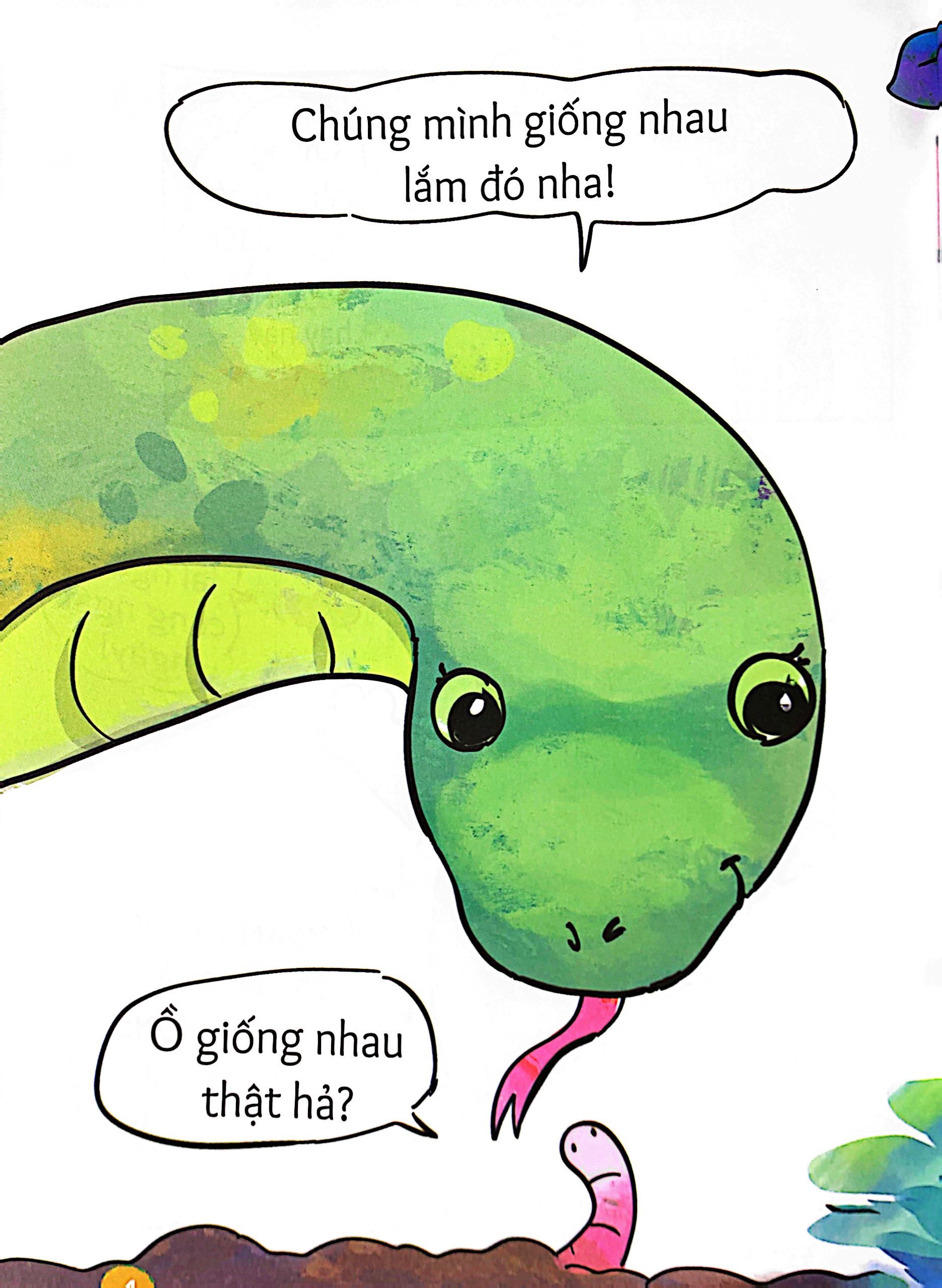 làm quen với xung quanh - chúng mình giống nhau thật không? - Ảnh 6