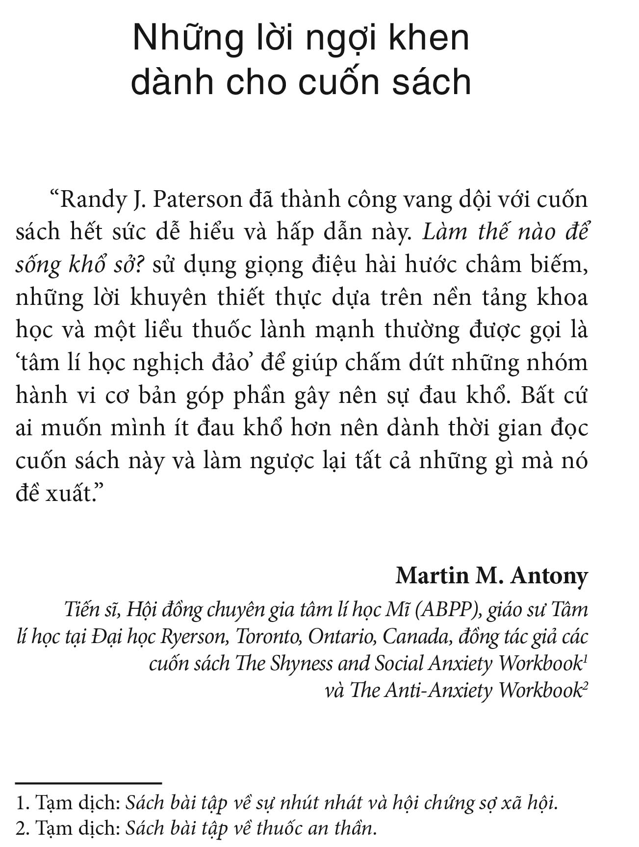 làm thế nào để sống khổ sở? - Ảnh 3