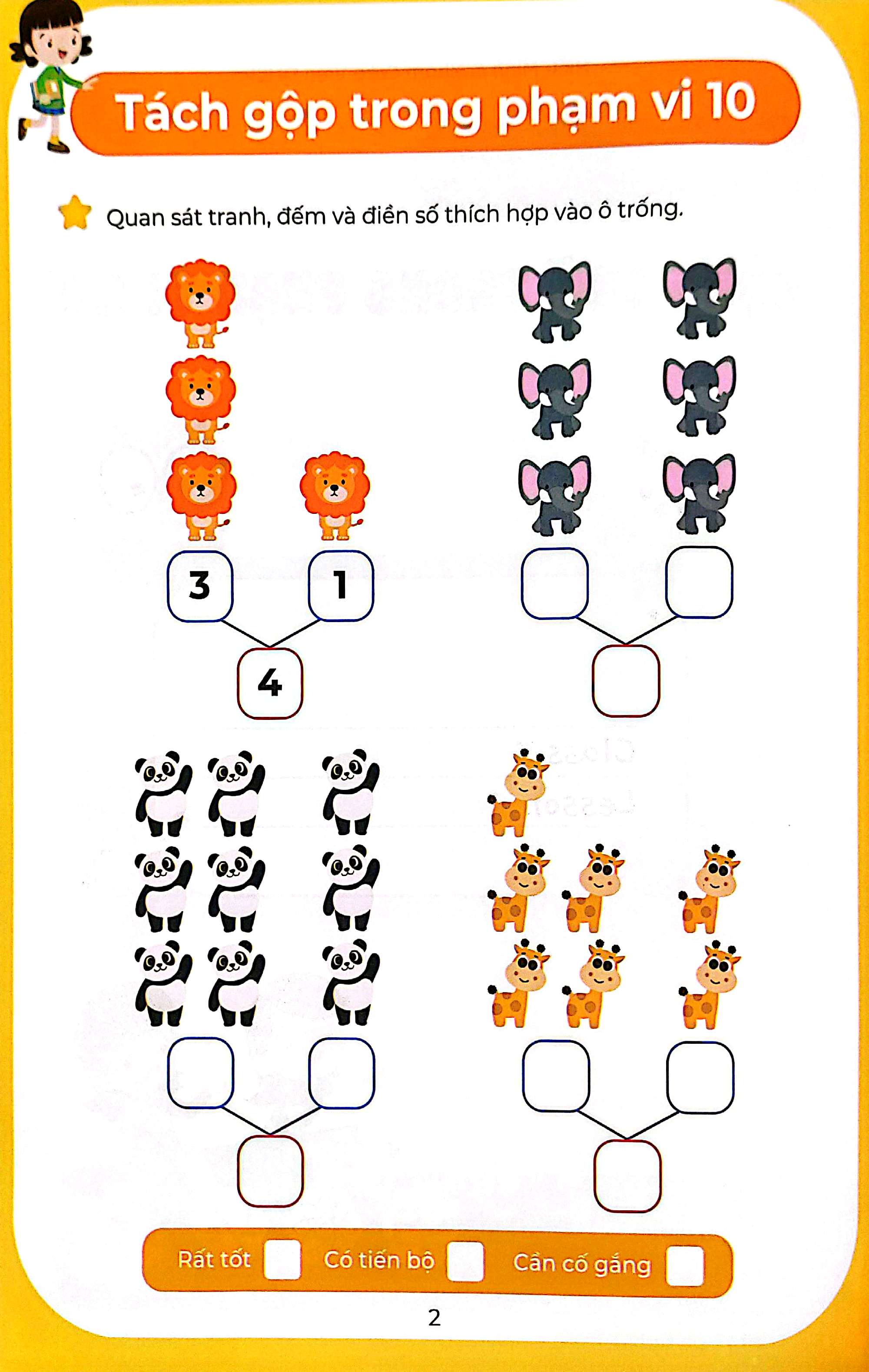 Lam Tinh Nhanh - Hoc Toan Gioi - Cong Tru Trong Pham Vi 20 - Bai Tap Toan Hoc Khai Sang - Ảnh 3