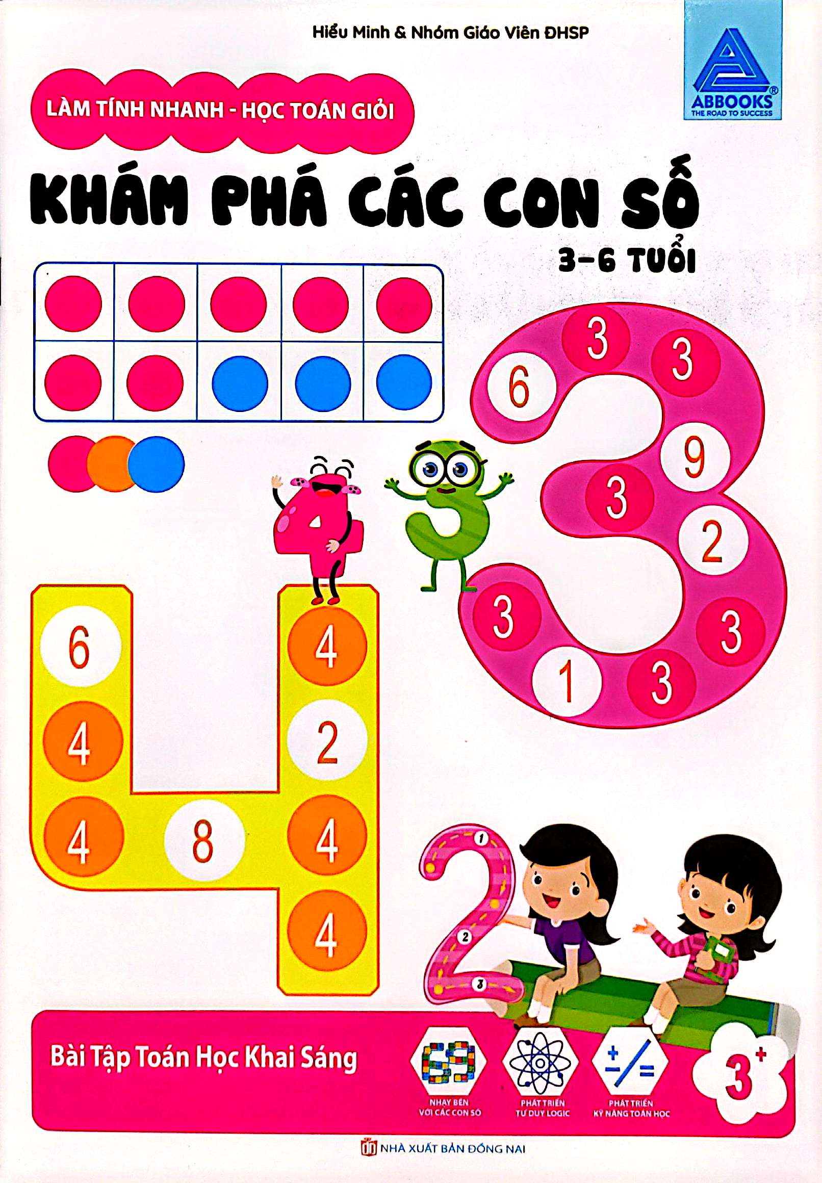 Lam Tinh Nhanh - Hoc Toan Gioi - Kham Pha Cac Con So 3-6 Tuoi - Bai Tap Toan Hoc Khai Sang - Ảnh 2