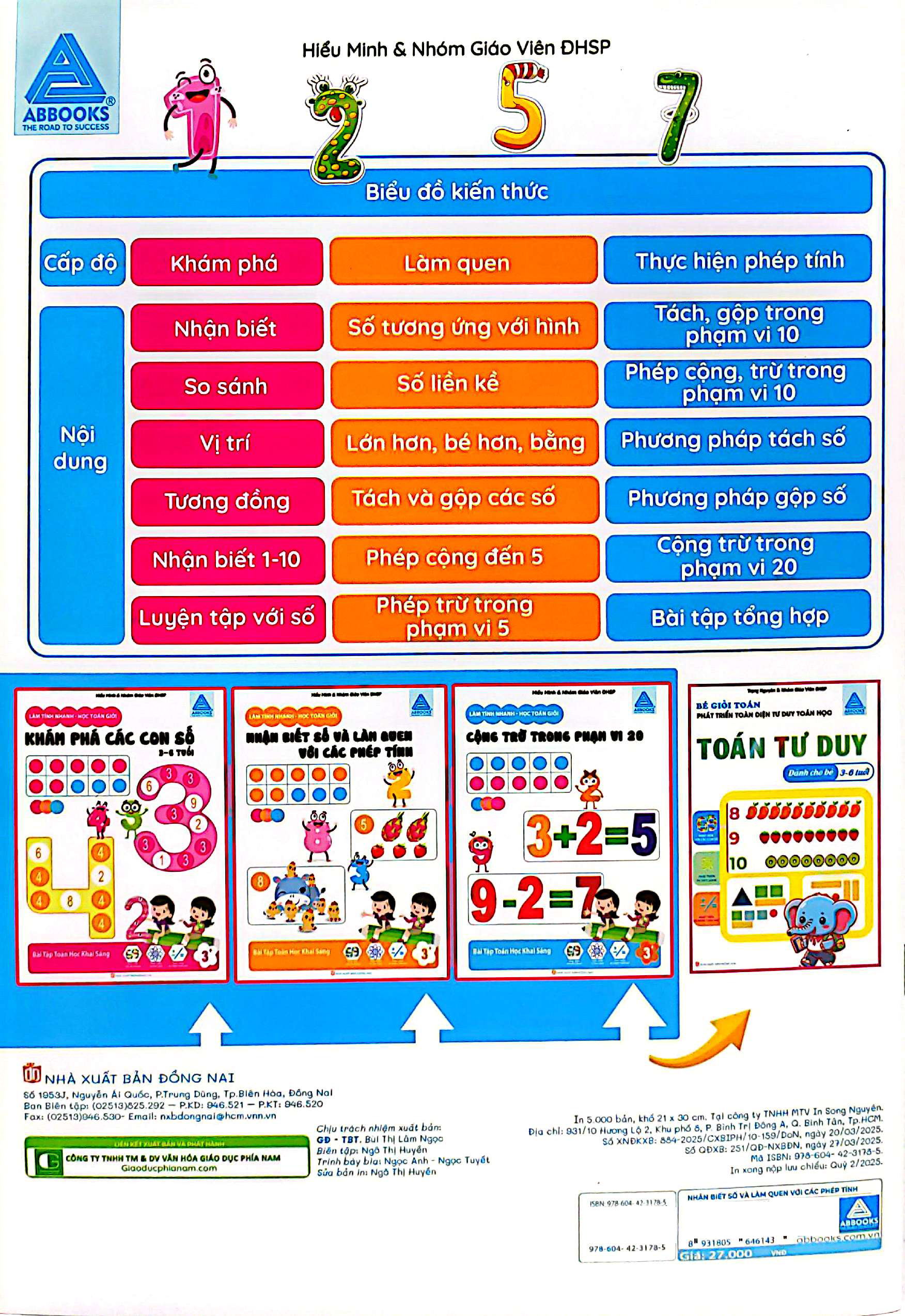 Lam Tinh Nhanh - Hoc Toan Gioi - Nhan Biet So Va Lam Quen Voi Cac Phep Tinh - Bai Tap Toan Hoc Khai Sang - Ảnh 6