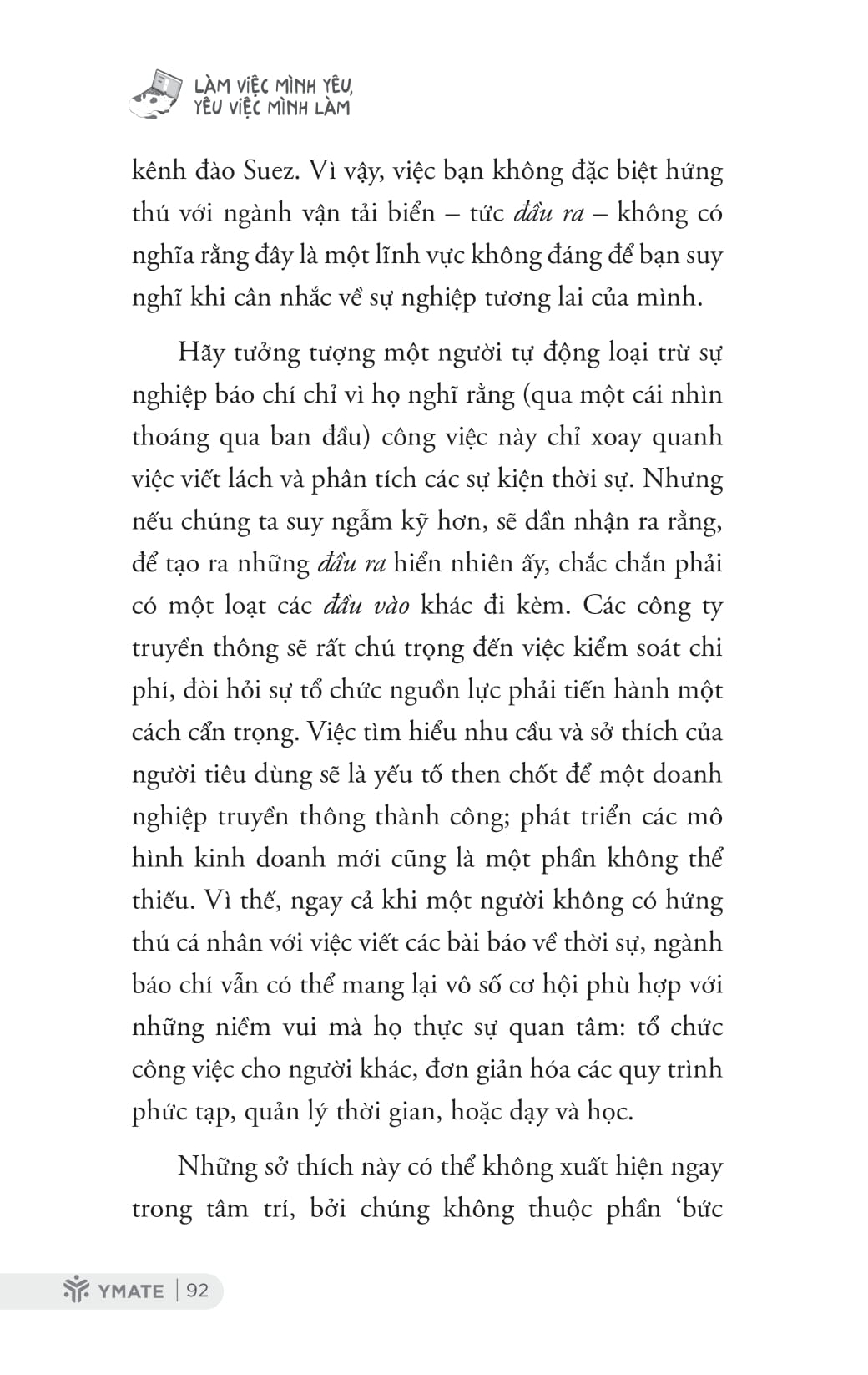 làm việc mình yêu, yêu việc mình làm - Ảnh 8