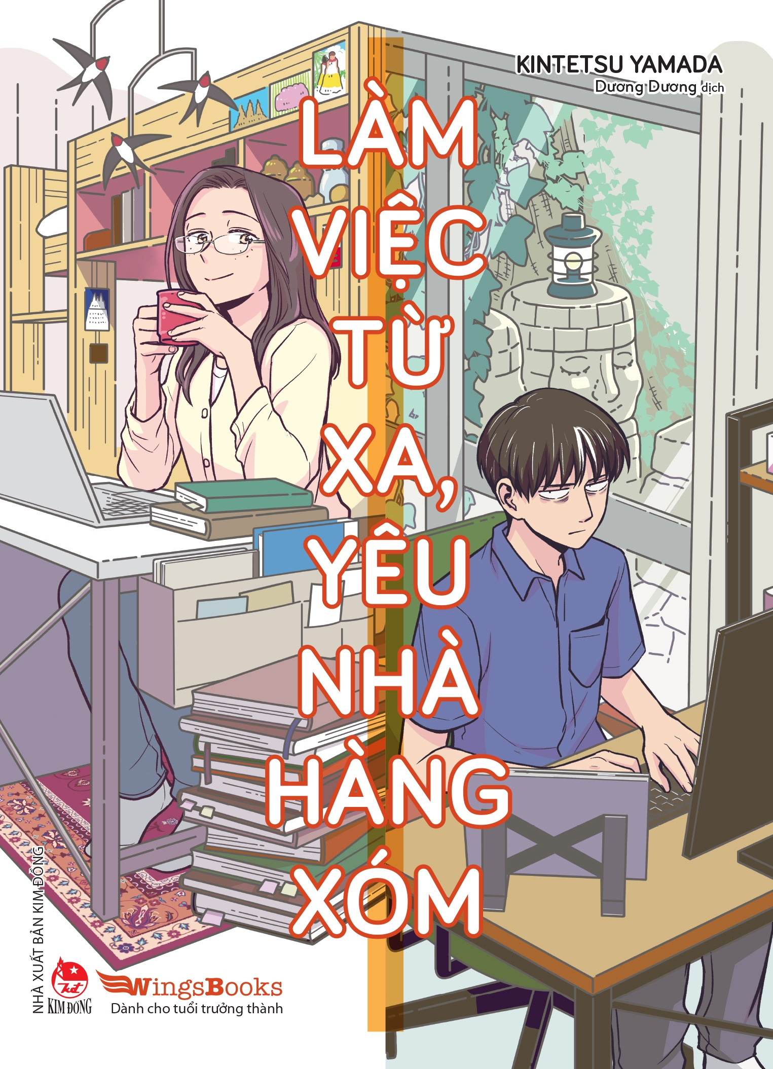 làm việc từ xa, yêu nhà hàng xóm - tặng kèm postcard - Ảnh 3