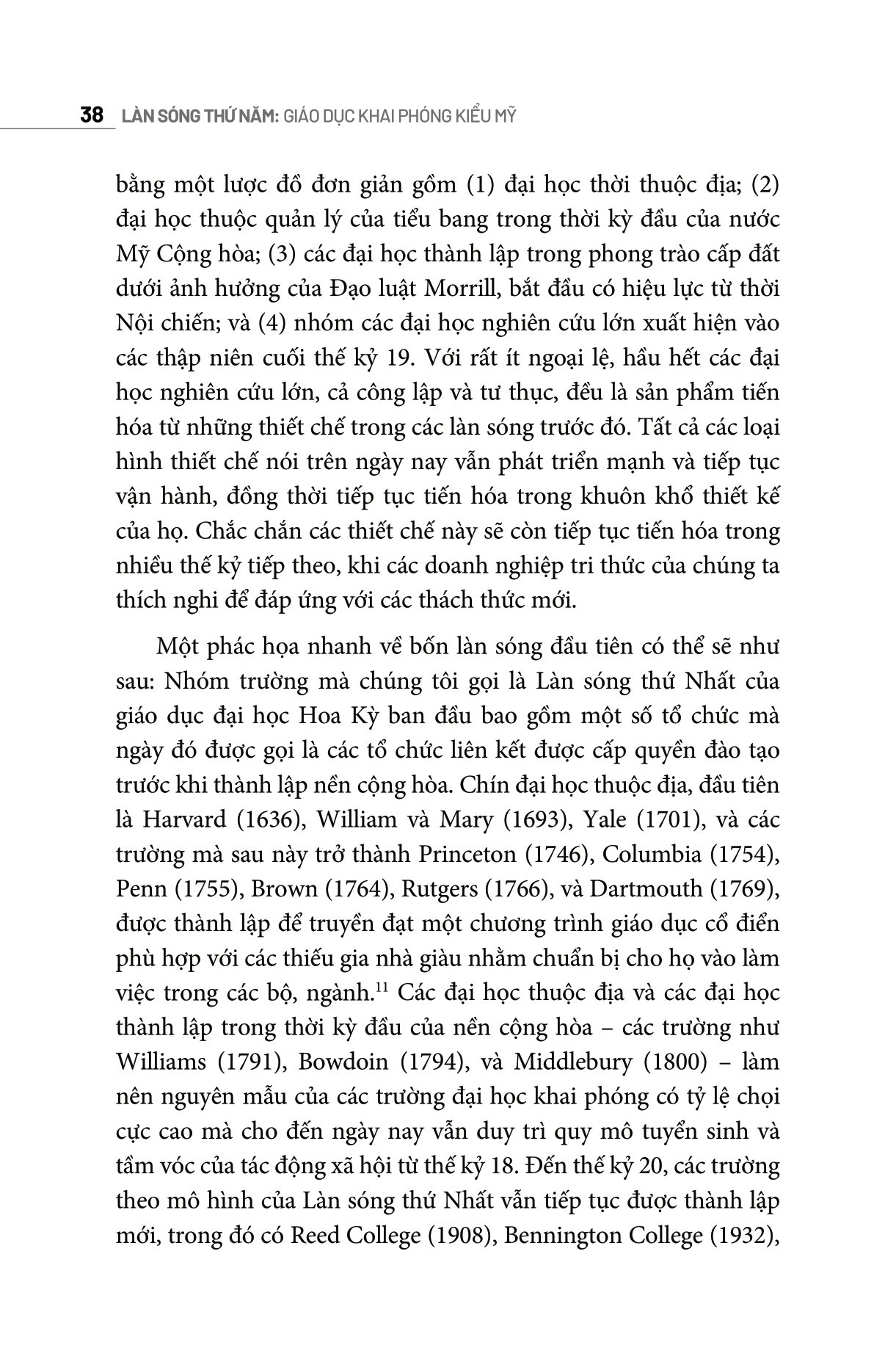 làn sóng thứ năm: giáo dục khai phóng kiểu mỹ - Ảnh 13