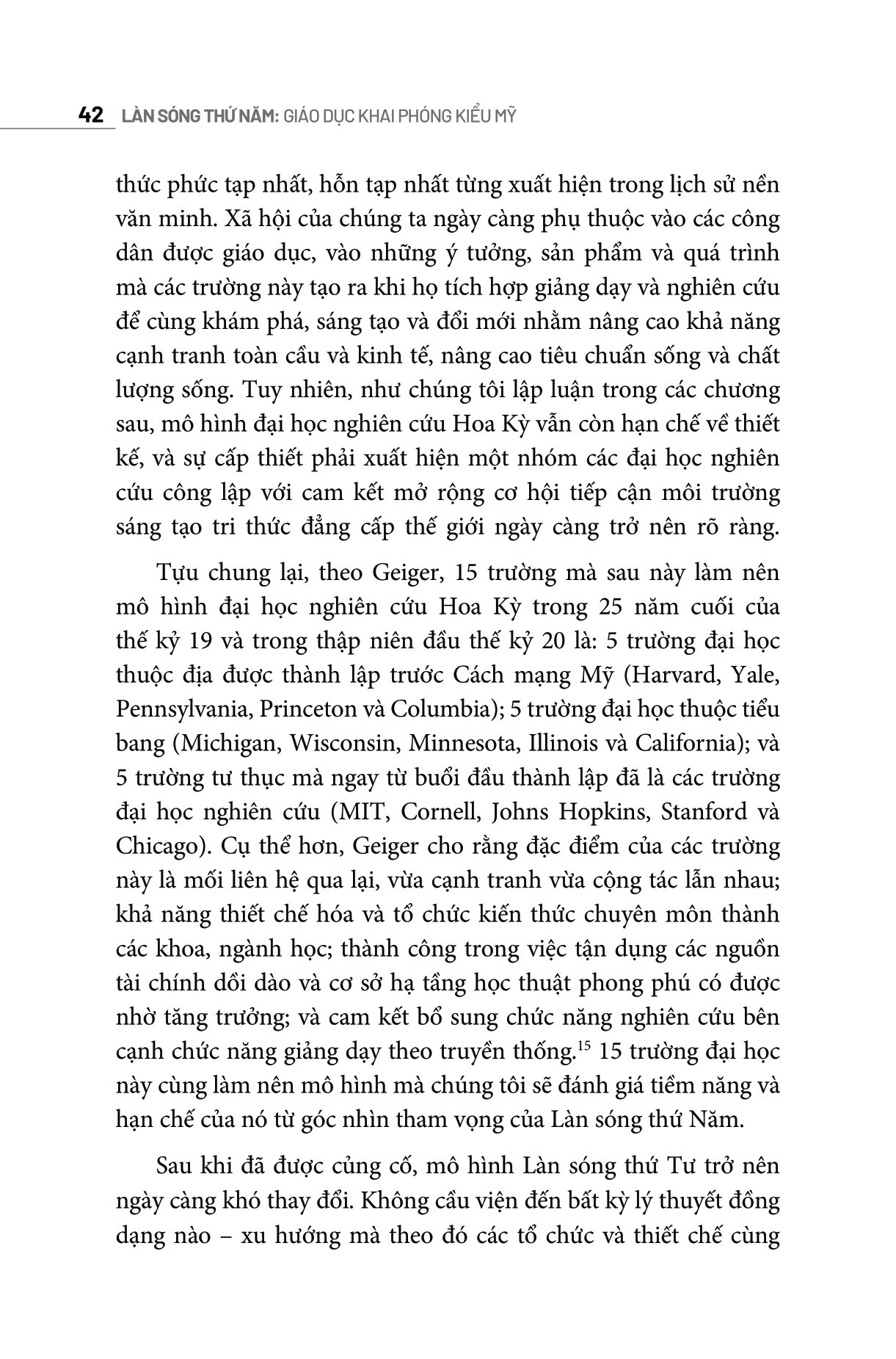 làn sóng thứ năm: giáo dục khai phóng kiểu mỹ - Ảnh 17