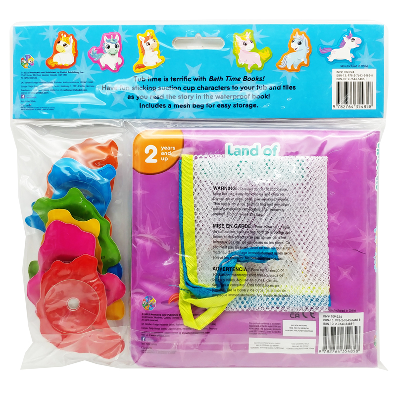 land of unicorns bath time book (eva bag edition) - Ảnh 4