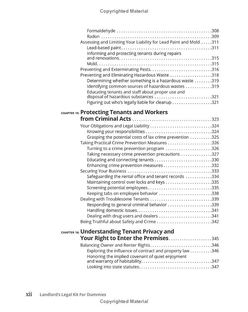 landlord's legal kit for dummies - Ảnh 12