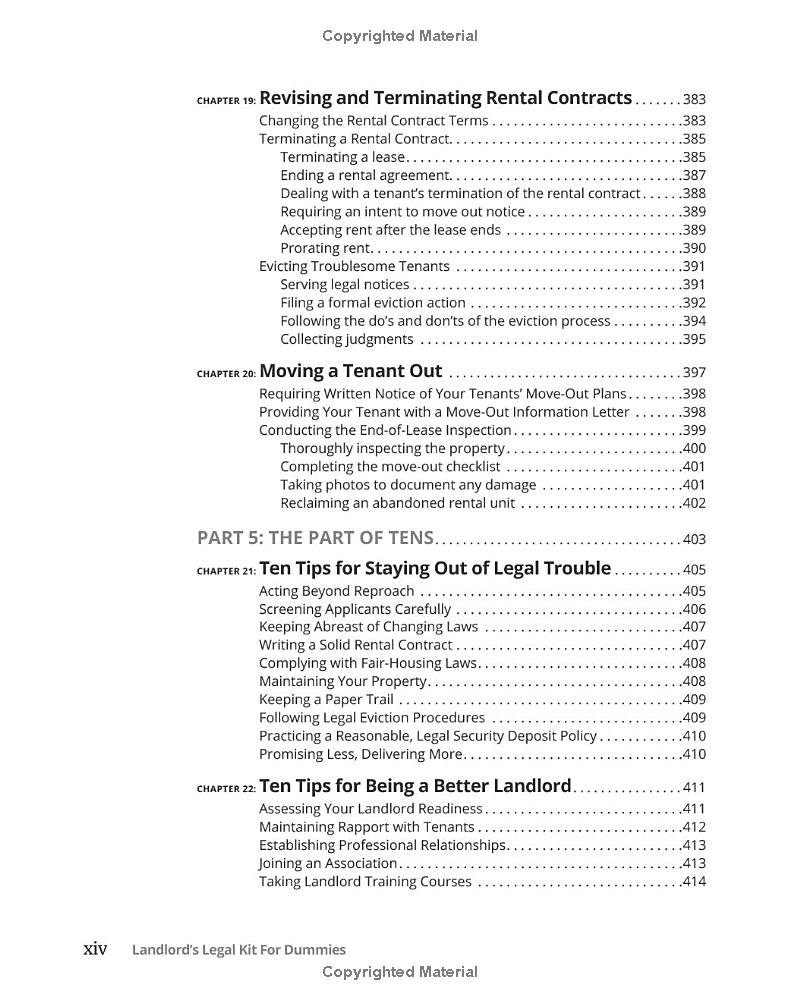 landlord's legal kit for dummies - Ảnh 14