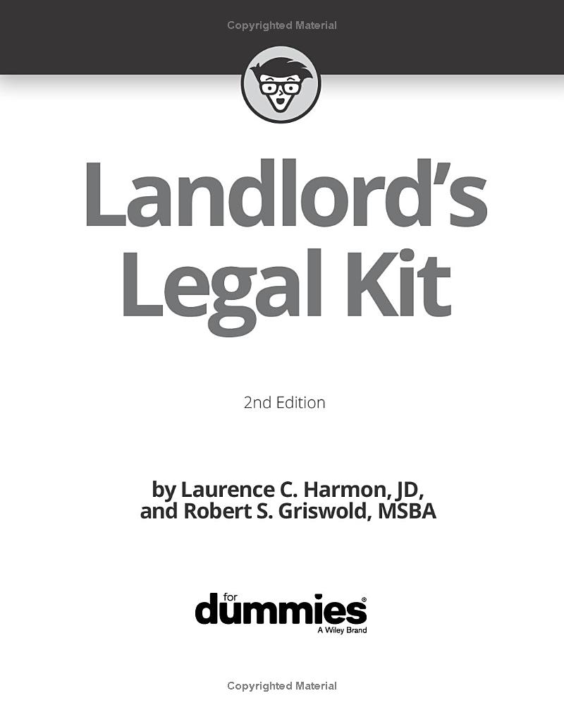 landlord's legal kit for dummies - Ảnh 2