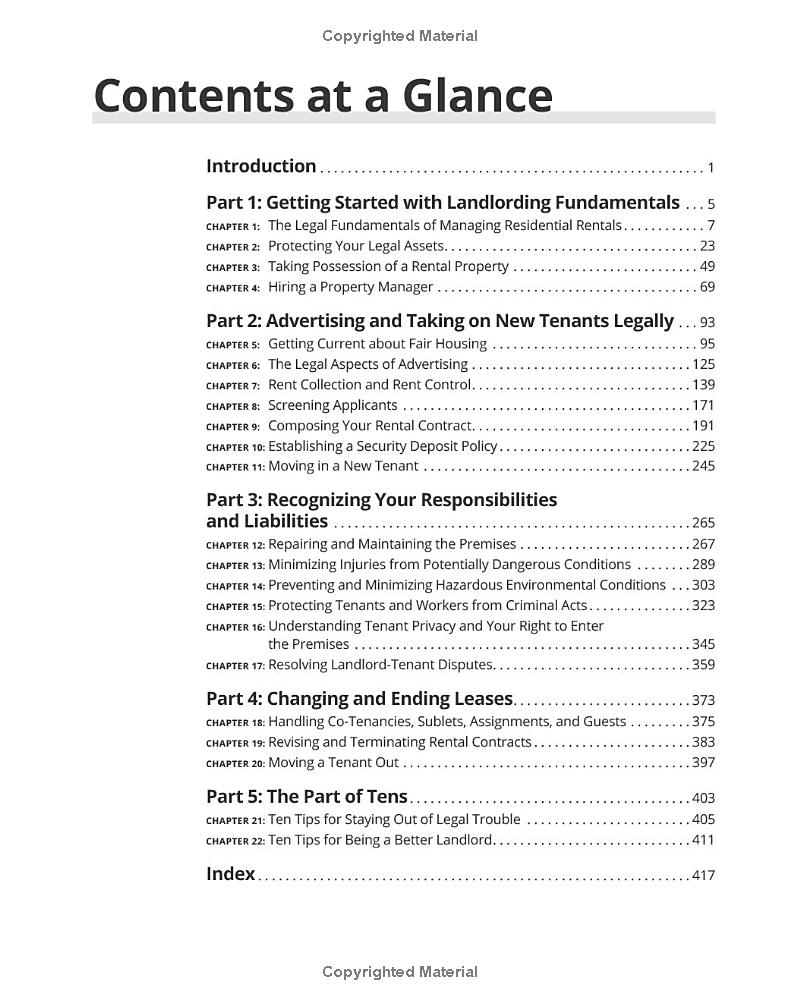 landlord's legal kit for dummies - Ảnh 4