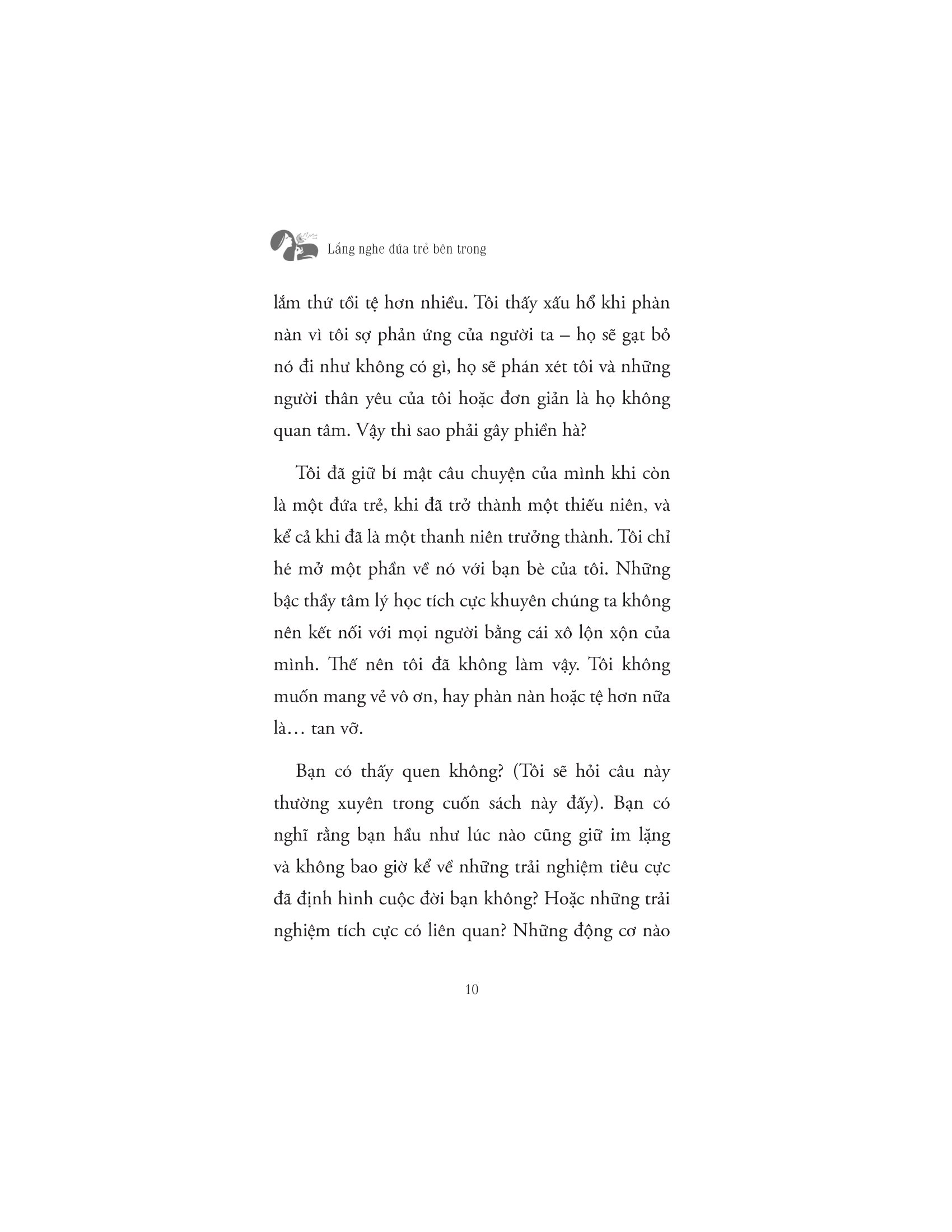 lắng nghe đứa trẻ bên trong - Ảnh 8