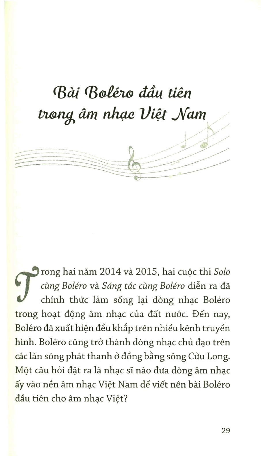 lắng nghe giai điệu bolero - Ảnh 5