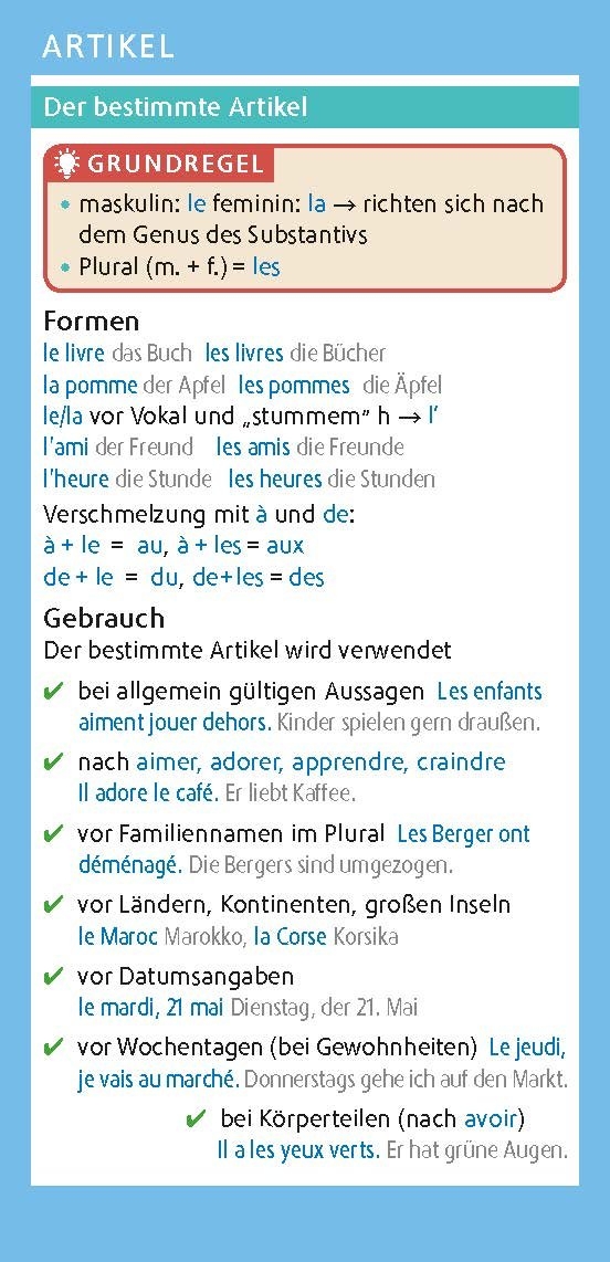 langenscheidt go smart grammatik französisch - fächer - Ảnh 3