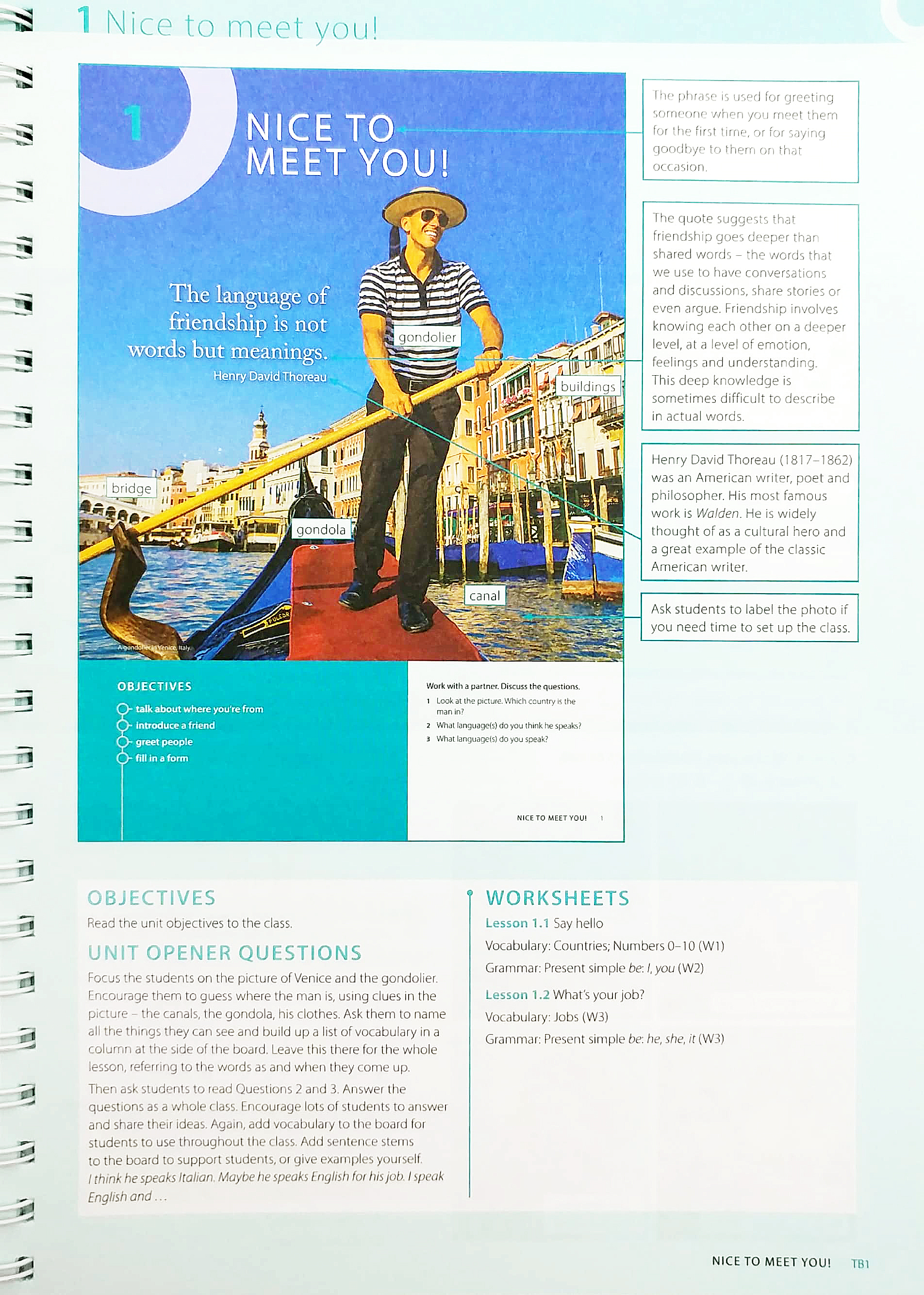 language hub beginner teacher's book with navio app - Ảnh 4