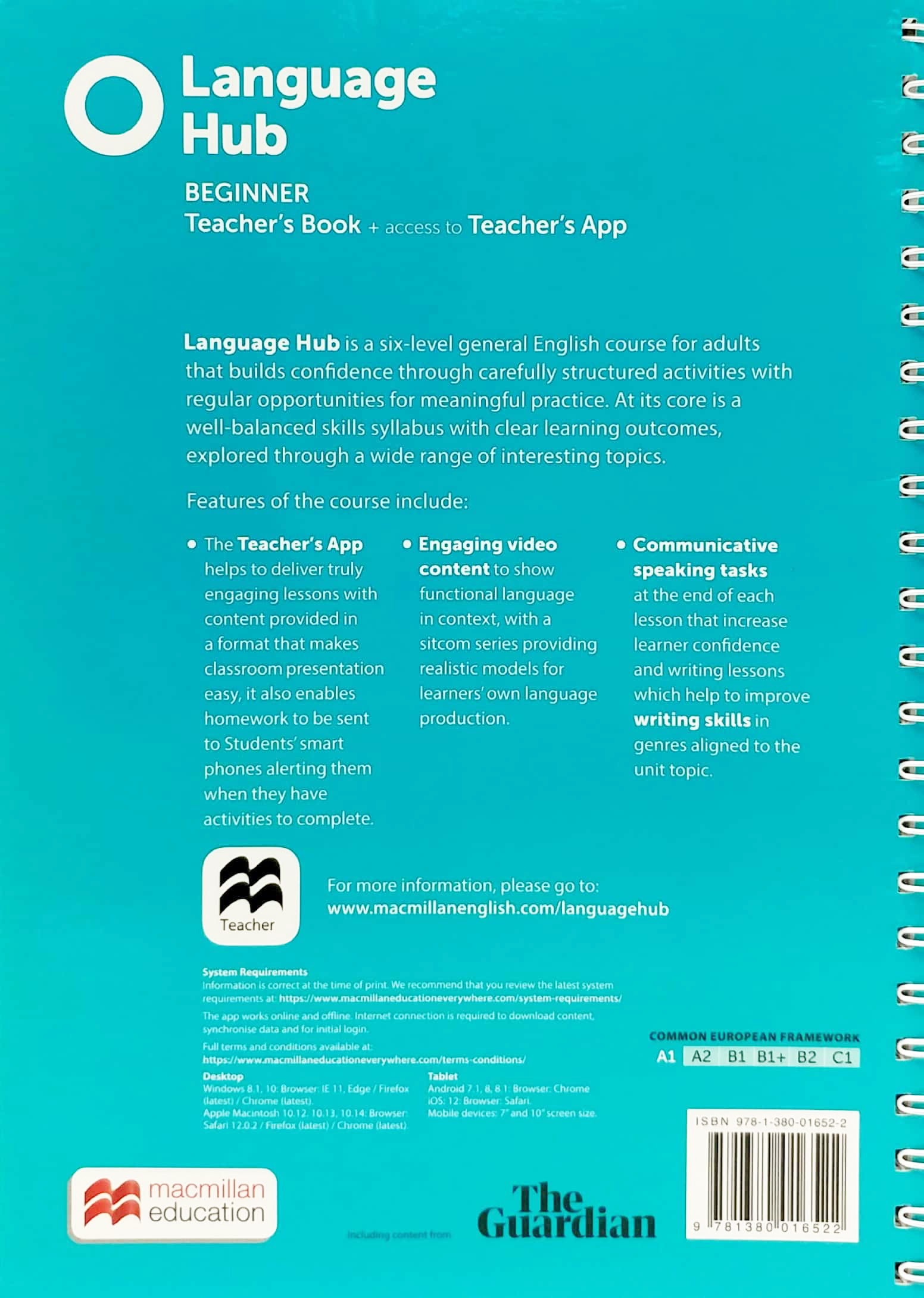 language hub beginner teacher's book with navio app - Ảnh 6