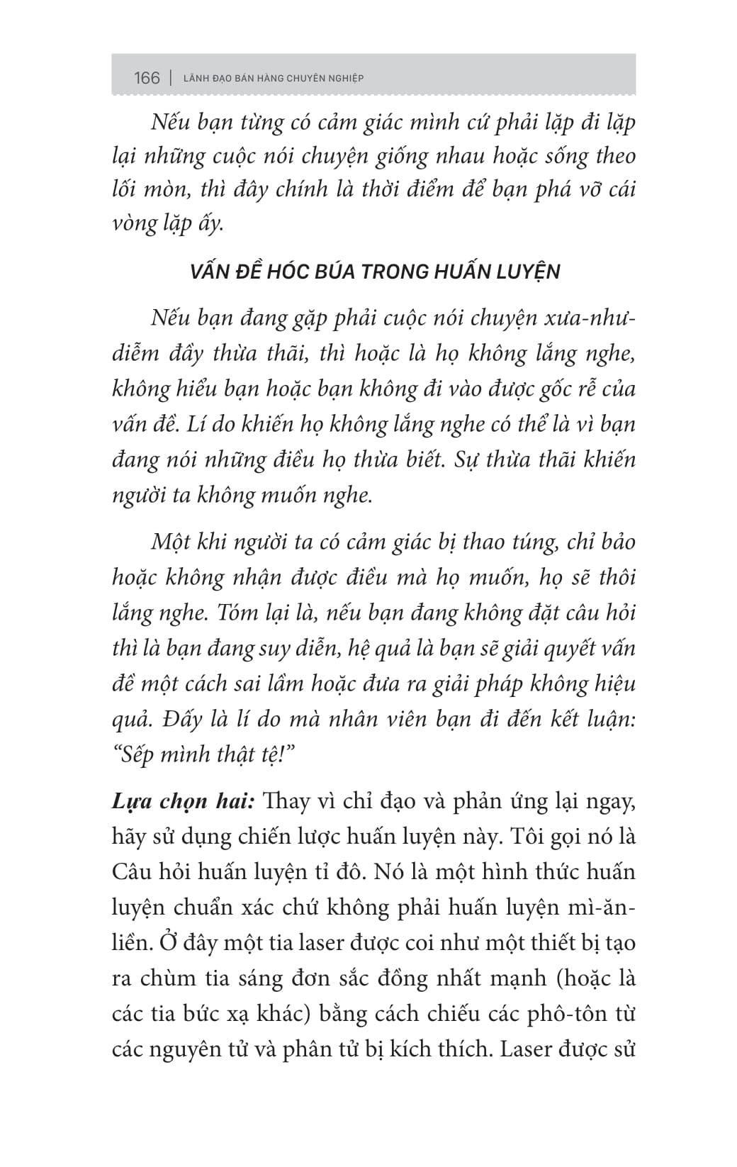 lãnh đạo bán hàng chuyên nghiệp - bí quyết xây dựng đội nhóm bán hàng - bất khả chiến bại - Ảnh 11