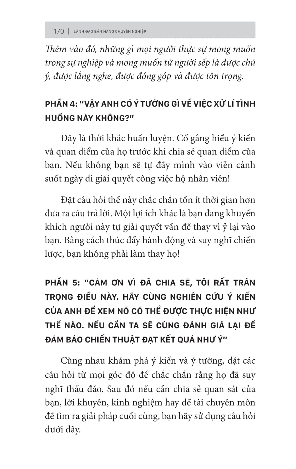 lãnh đạo bán hàng chuyên nghiệp - bí quyết xây dựng đội nhóm bán hàng - bất khả chiến bại - Ảnh 15