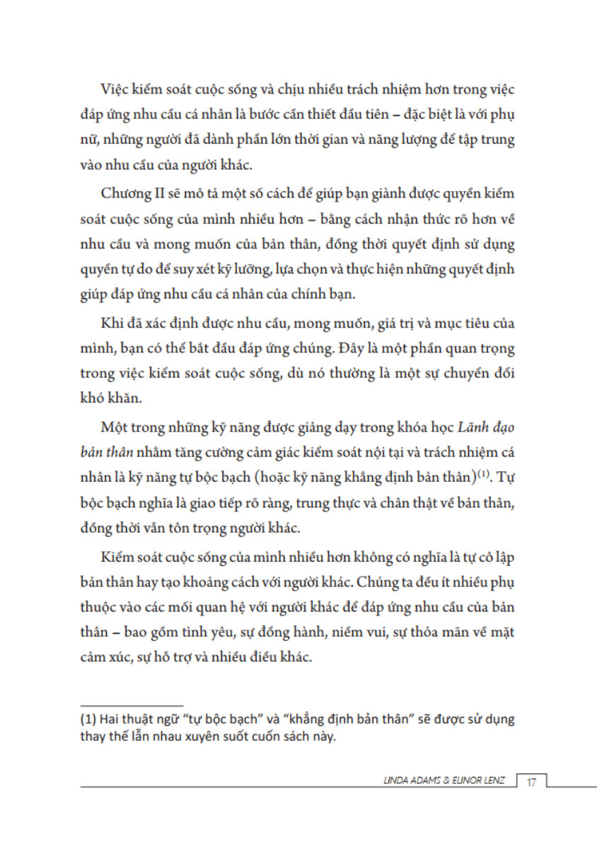 Lãnh Đạo Bản Thân - Ảnh 9