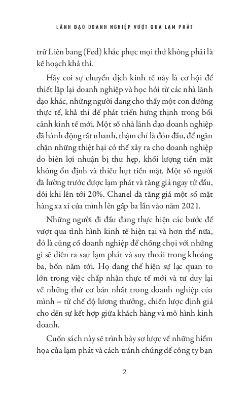 lãnh đạo doanh nghiệp vượt qua lạm phát - Ảnh 8