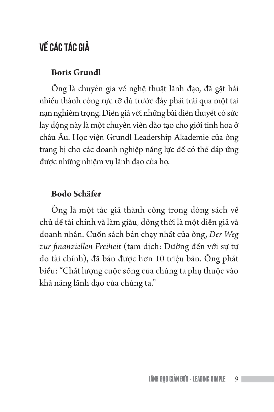 lãnh đạo giản đơn (leading simple) - Ảnh 10