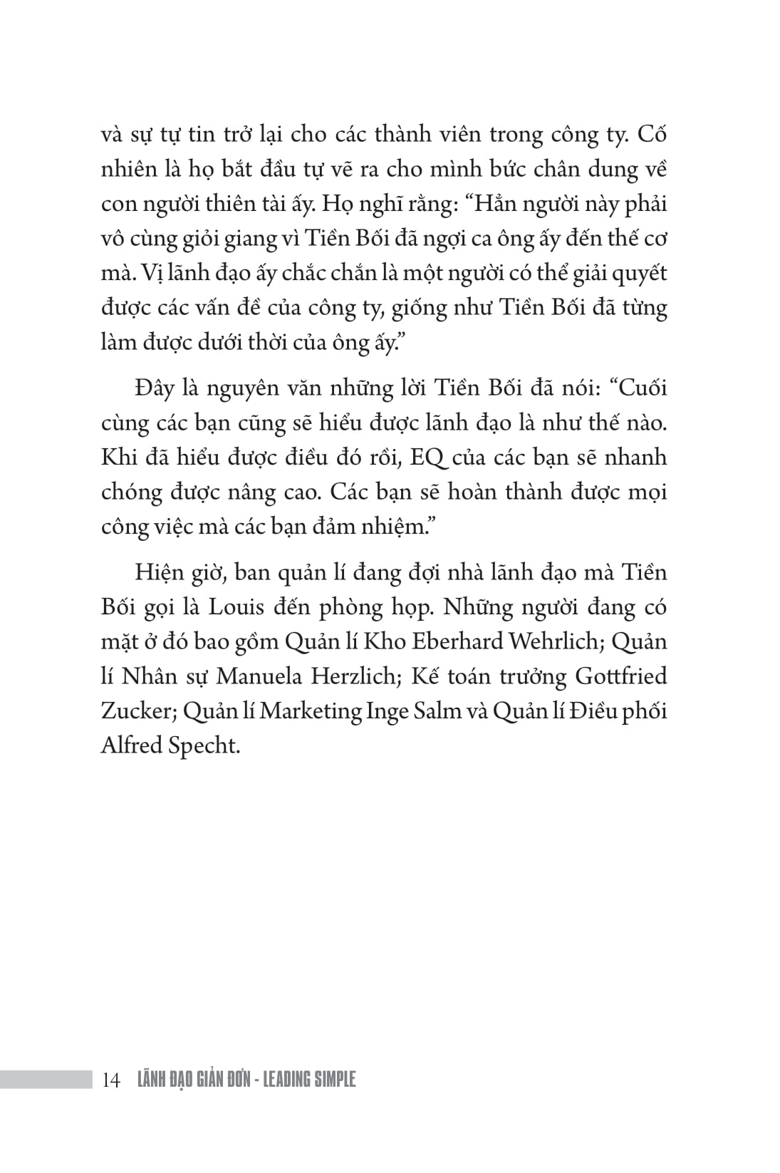 lãnh đạo giản đơn (leading simple) - Ảnh 15