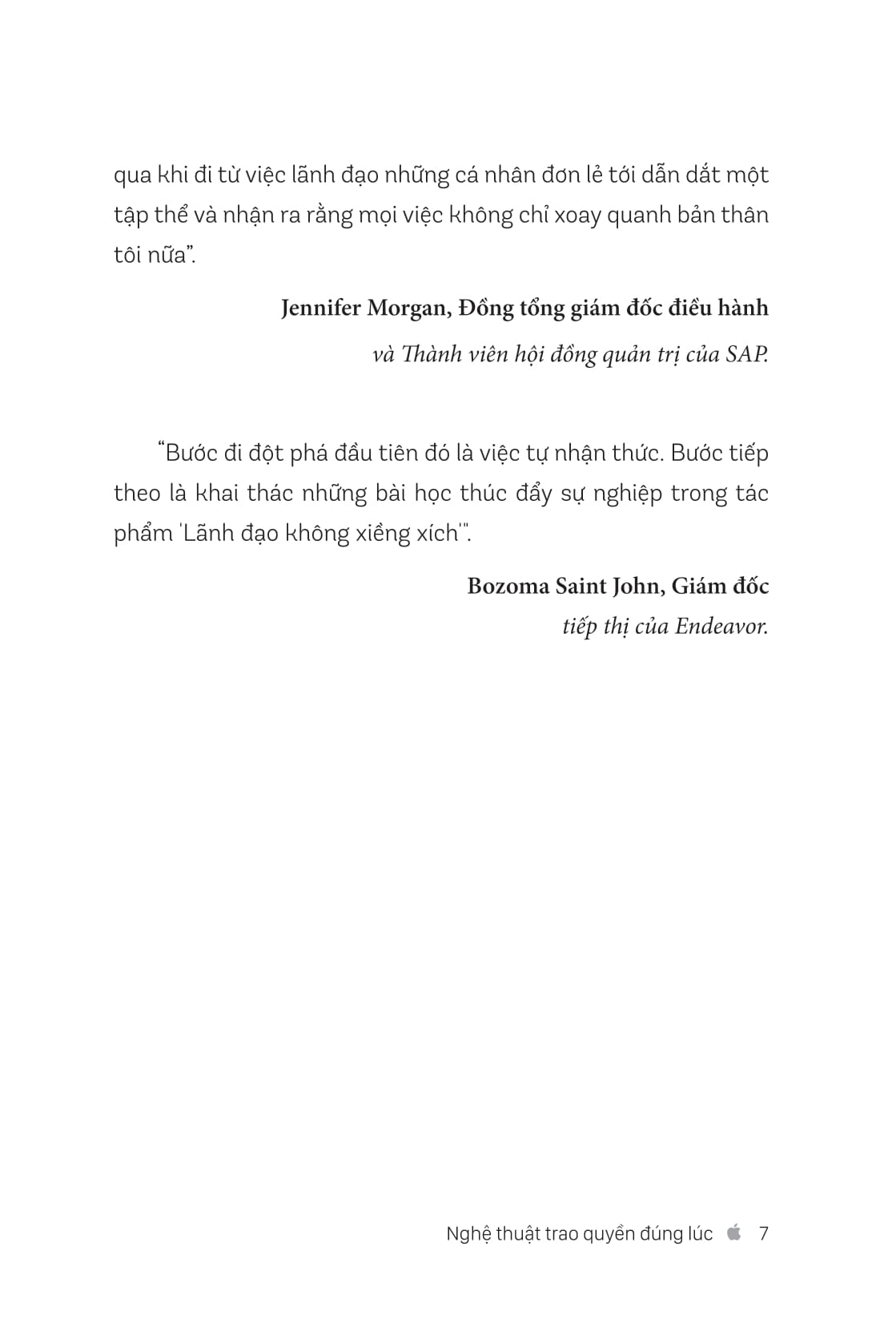 Lãnh Đạo Không Xiềng Xích - Nghệ Thuật Trao Quyền Đúng Lúc - Ảnh 8