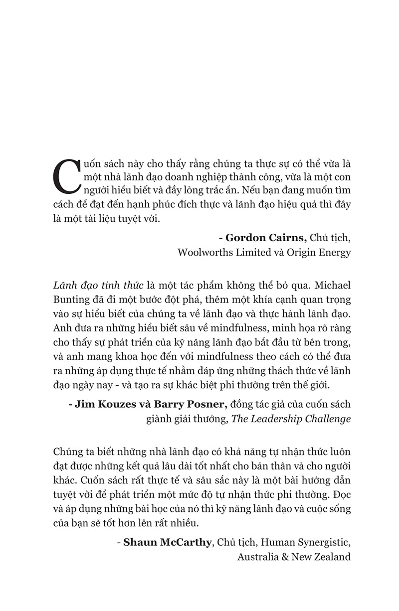Lãnh Đạo Tỉnh Thức - The Mindful Leader - Ảnh 3