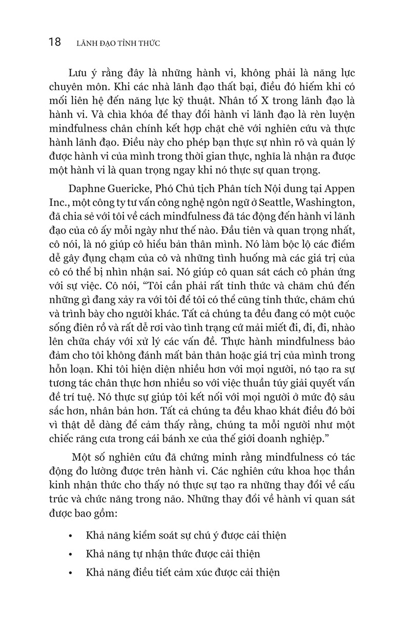 Lãnh Đạo Tỉnh Thức - The Mindful Leader - Ảnh 8