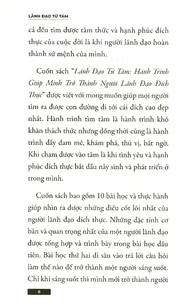lãnh đạo từ tâm - hành trình giúp mình trở thành người lãnh đạo đích thực - Ảnh 6