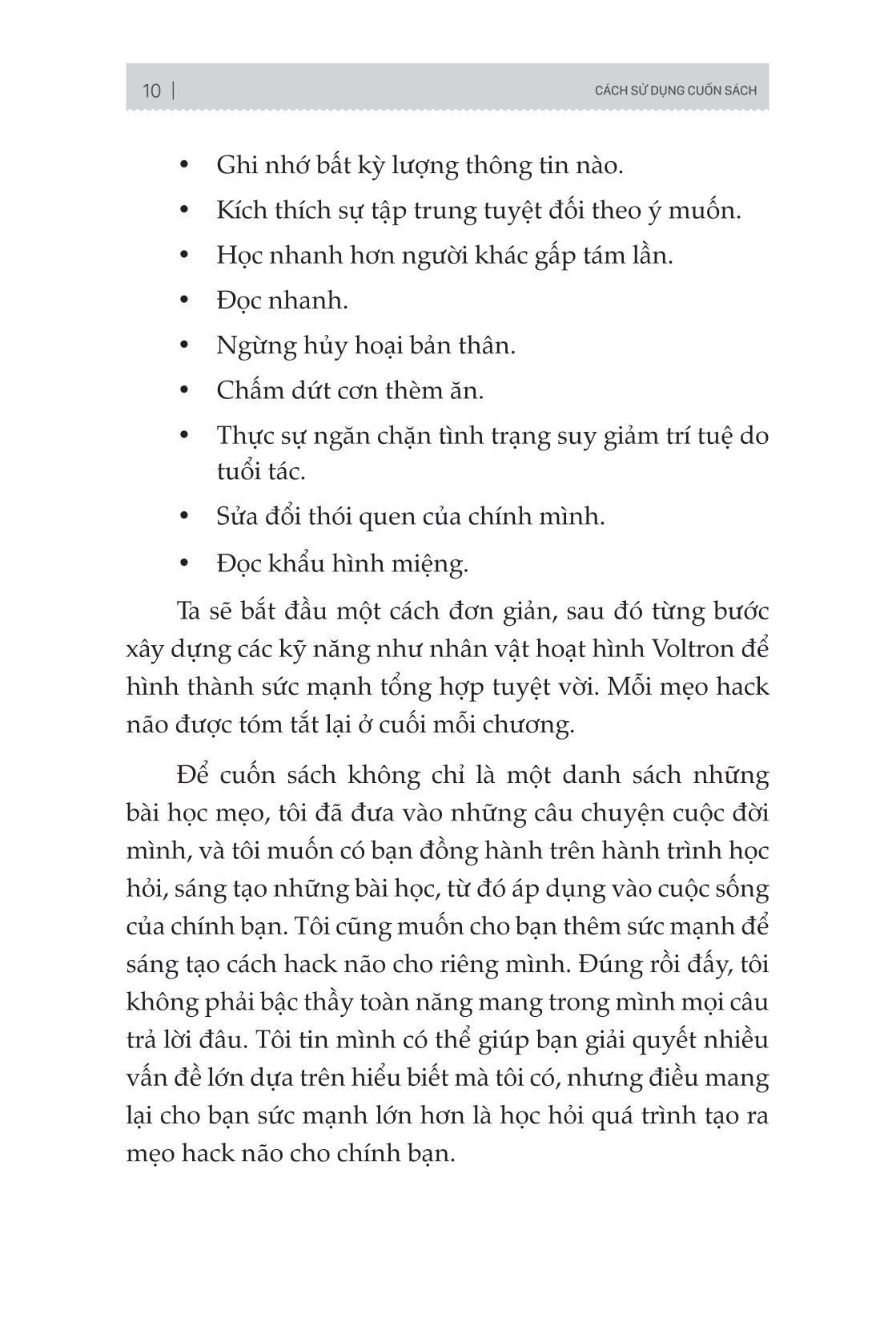 lập trình não bộ - làm chủ trí nhớ, sự tập trung, cảm xúc và giải phóng thiên tài bên trong bạn - Ảnh 10
